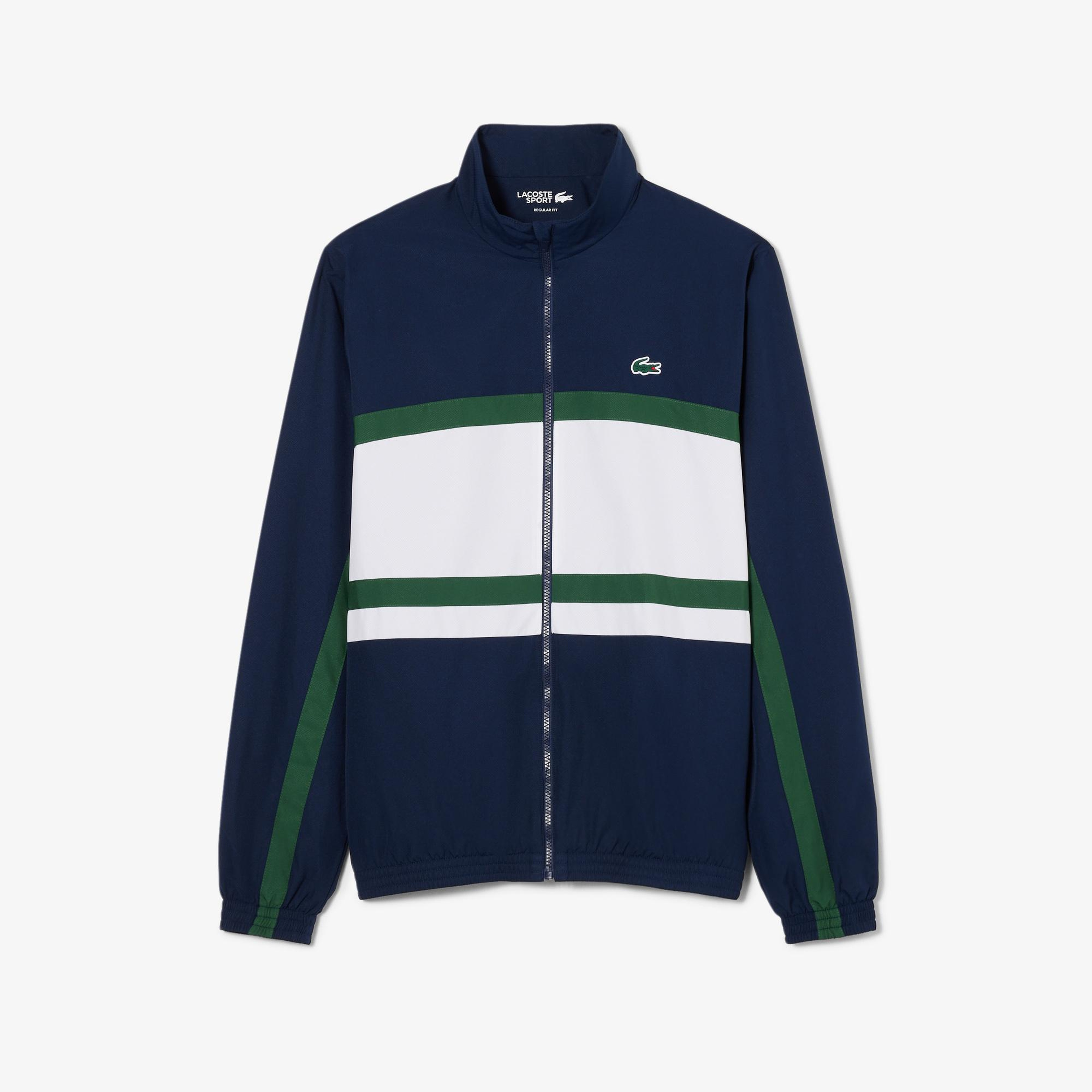 Lacoste Erkek Regular Fit Renk Bloklu Lacivert Eşofman Takımı