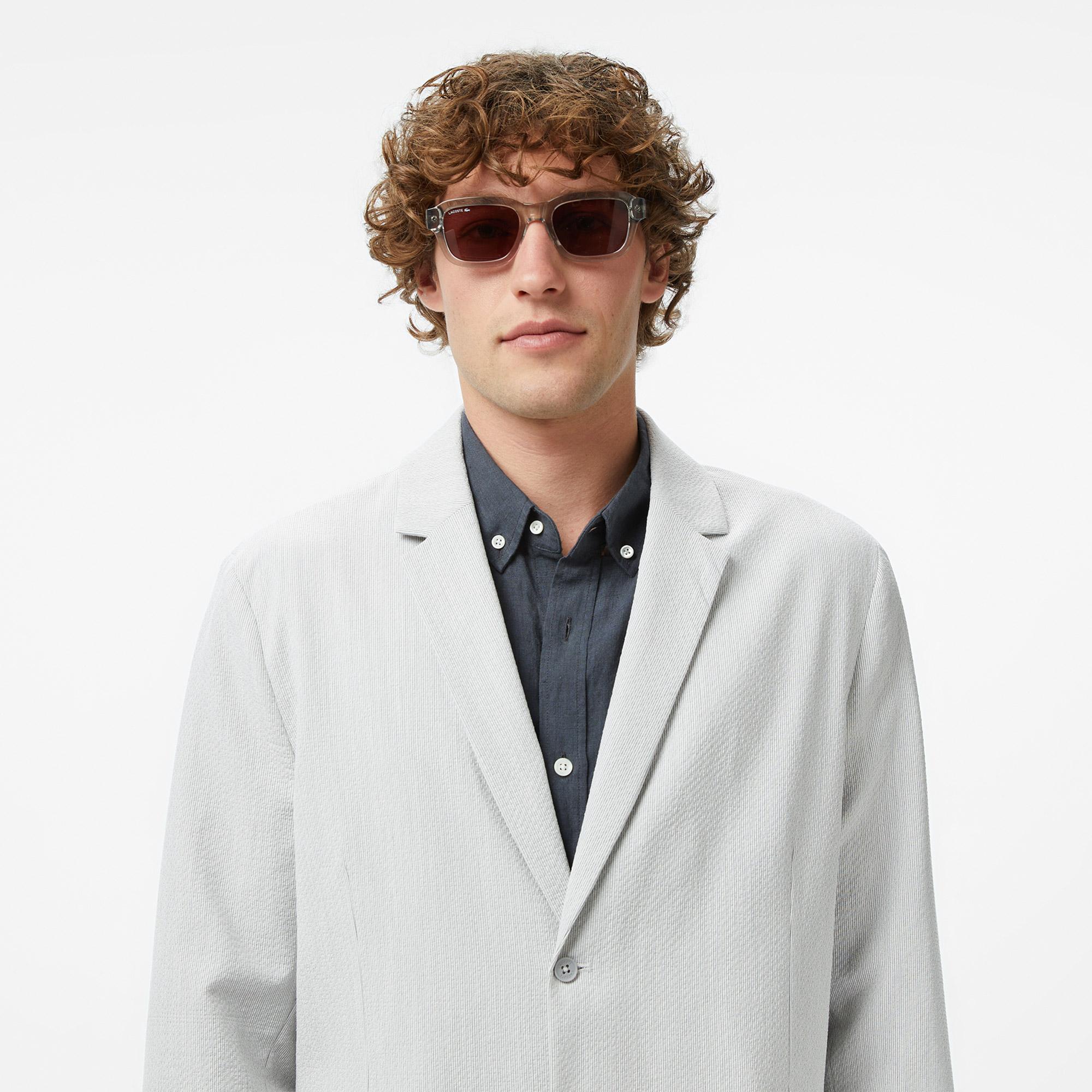 Lacoste Erkek Gri Blazer