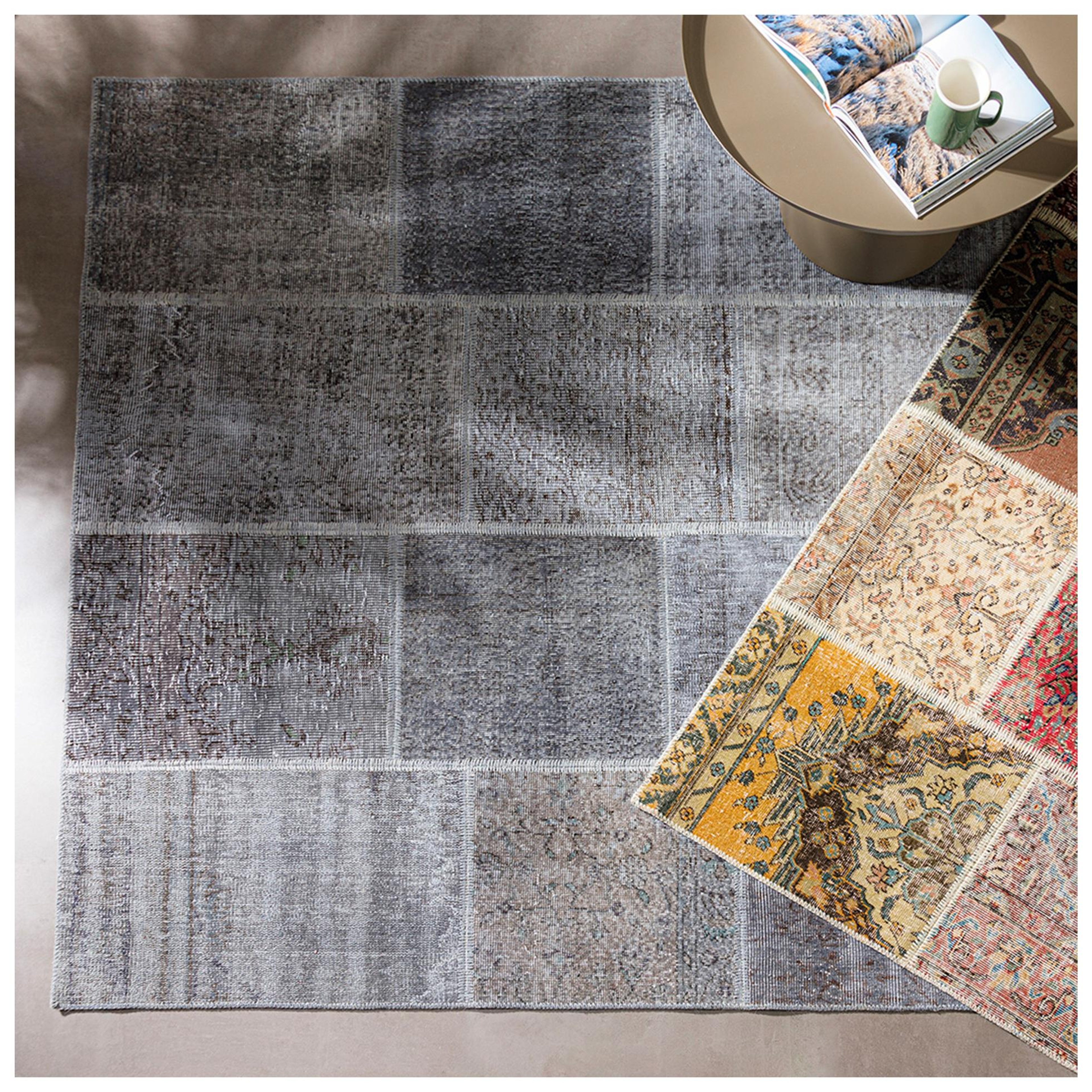 LIMA PATCHWORK HALI GRİ 200X300