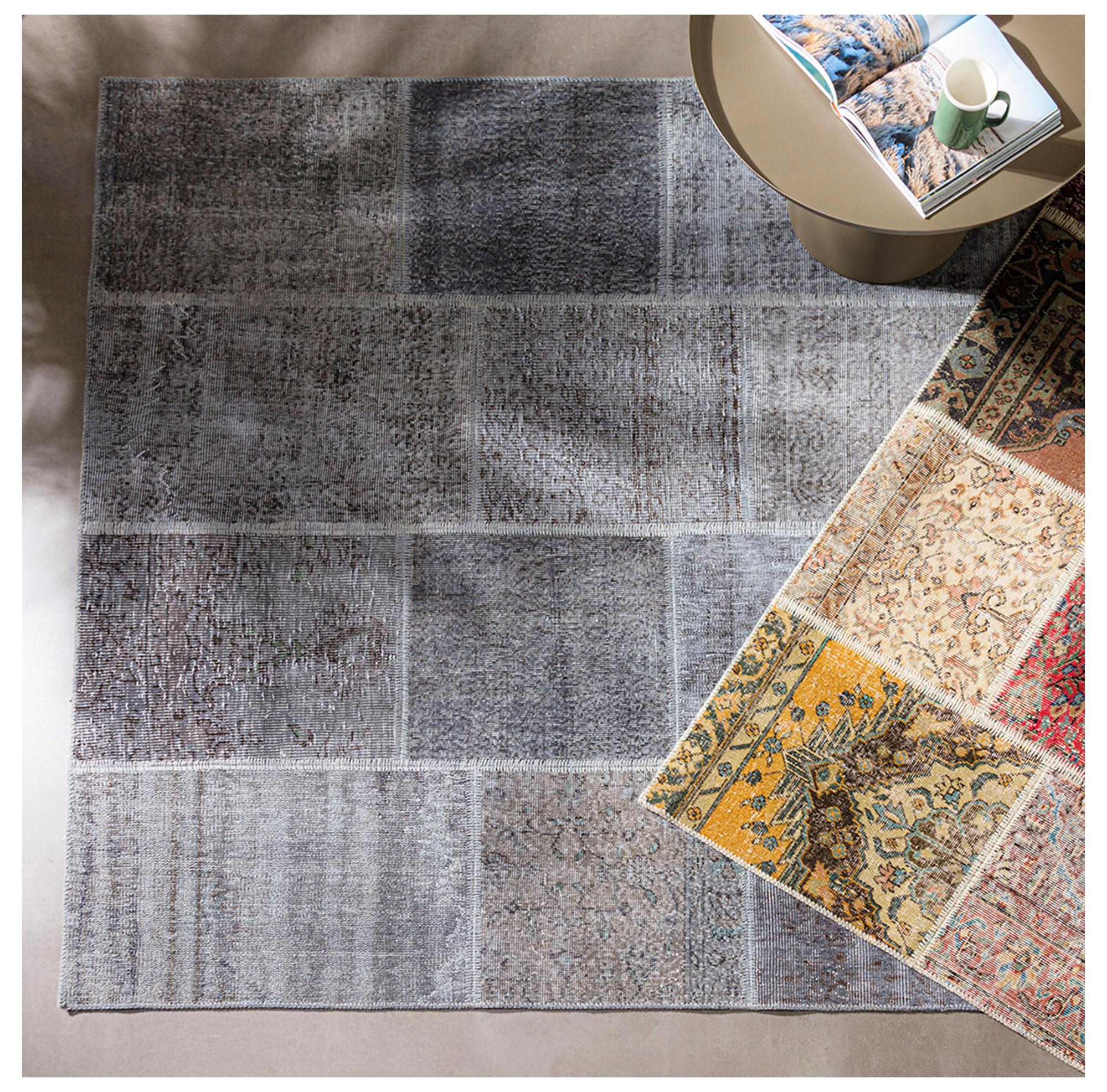 LIMA PATCHWORK HALI GRİ 200X300