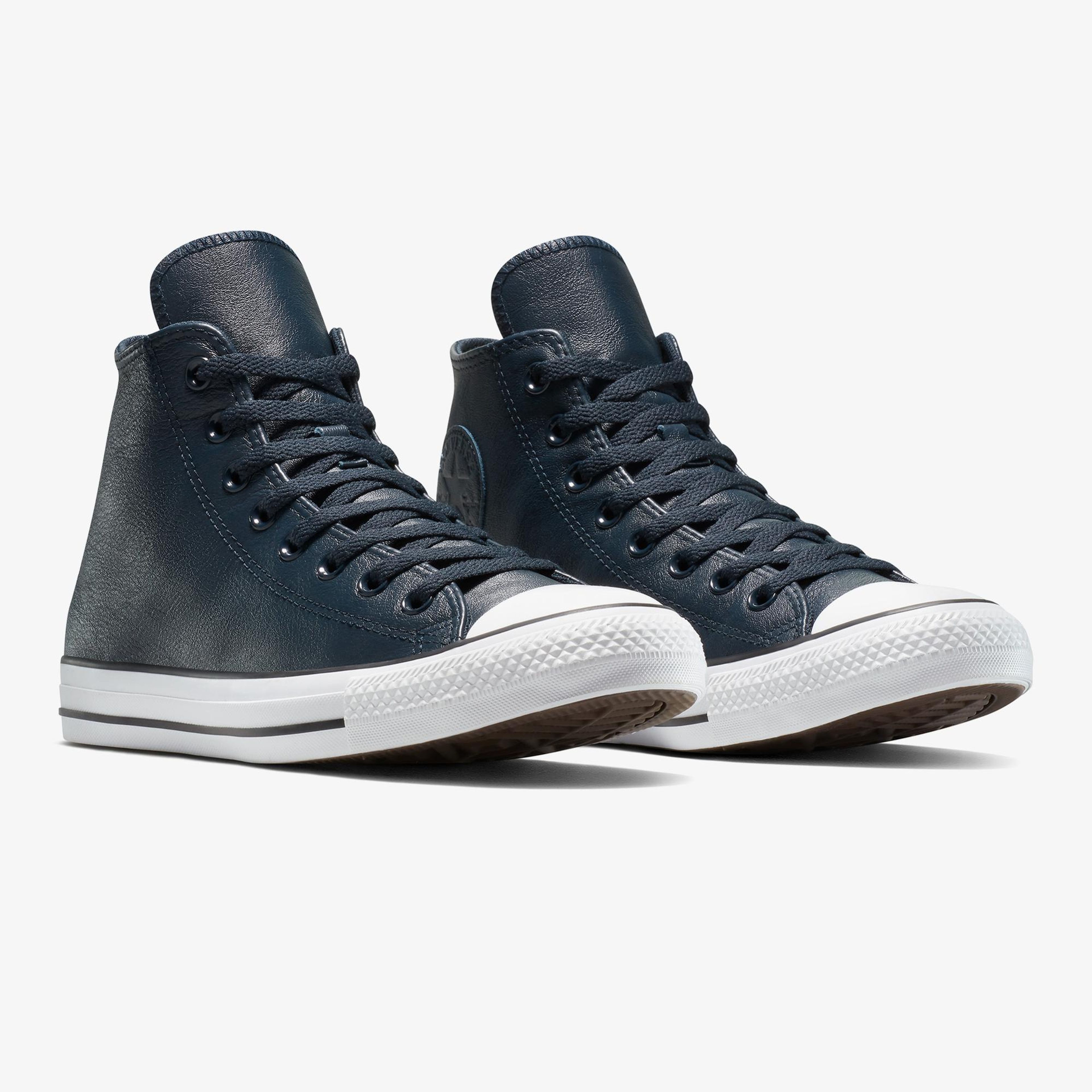 Converse Chuck Taylor All Star Leather Unisex Lacivert Sneaker