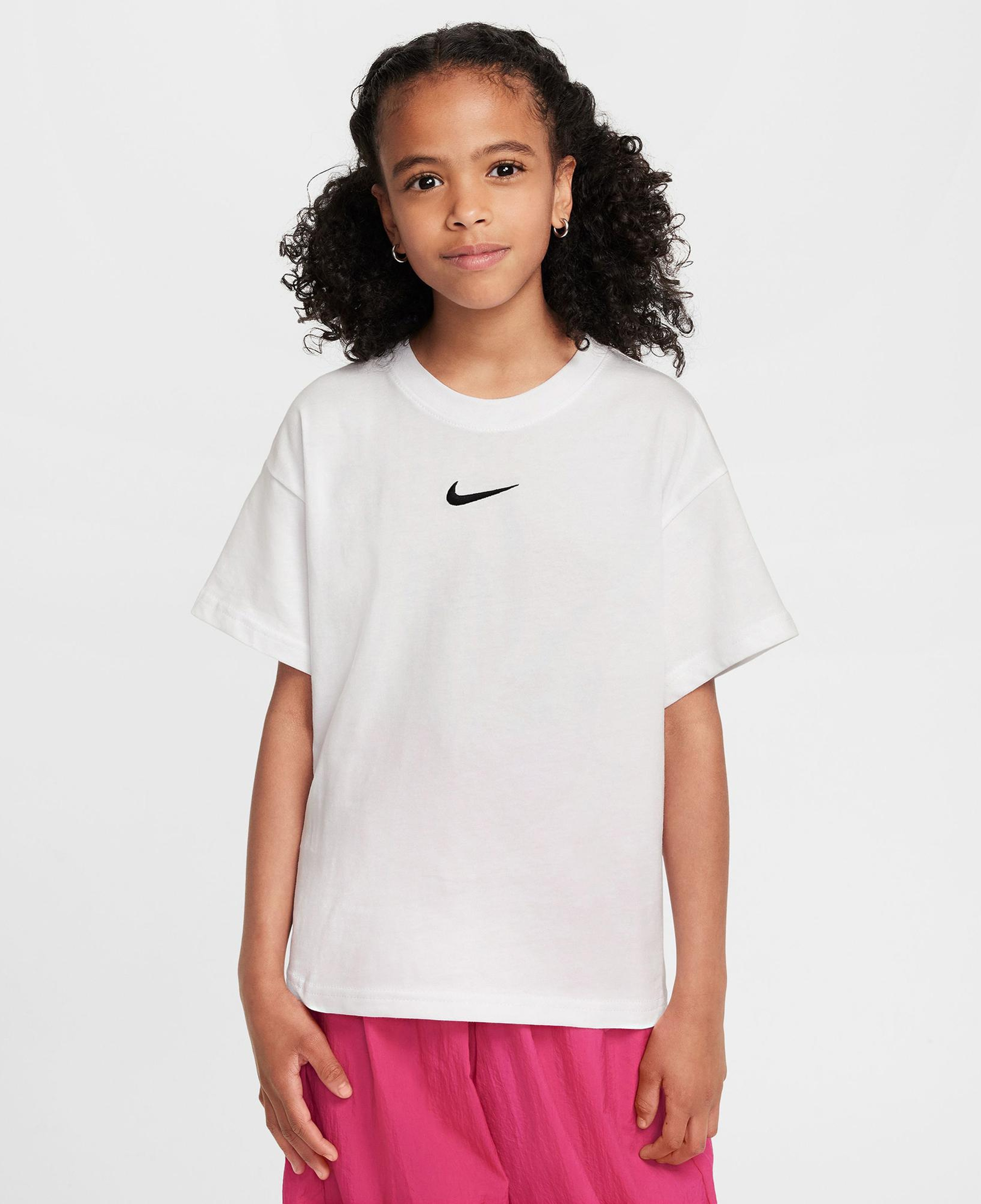 Nike Sportswear Essentials Çocuk Beyaz T-Shirt