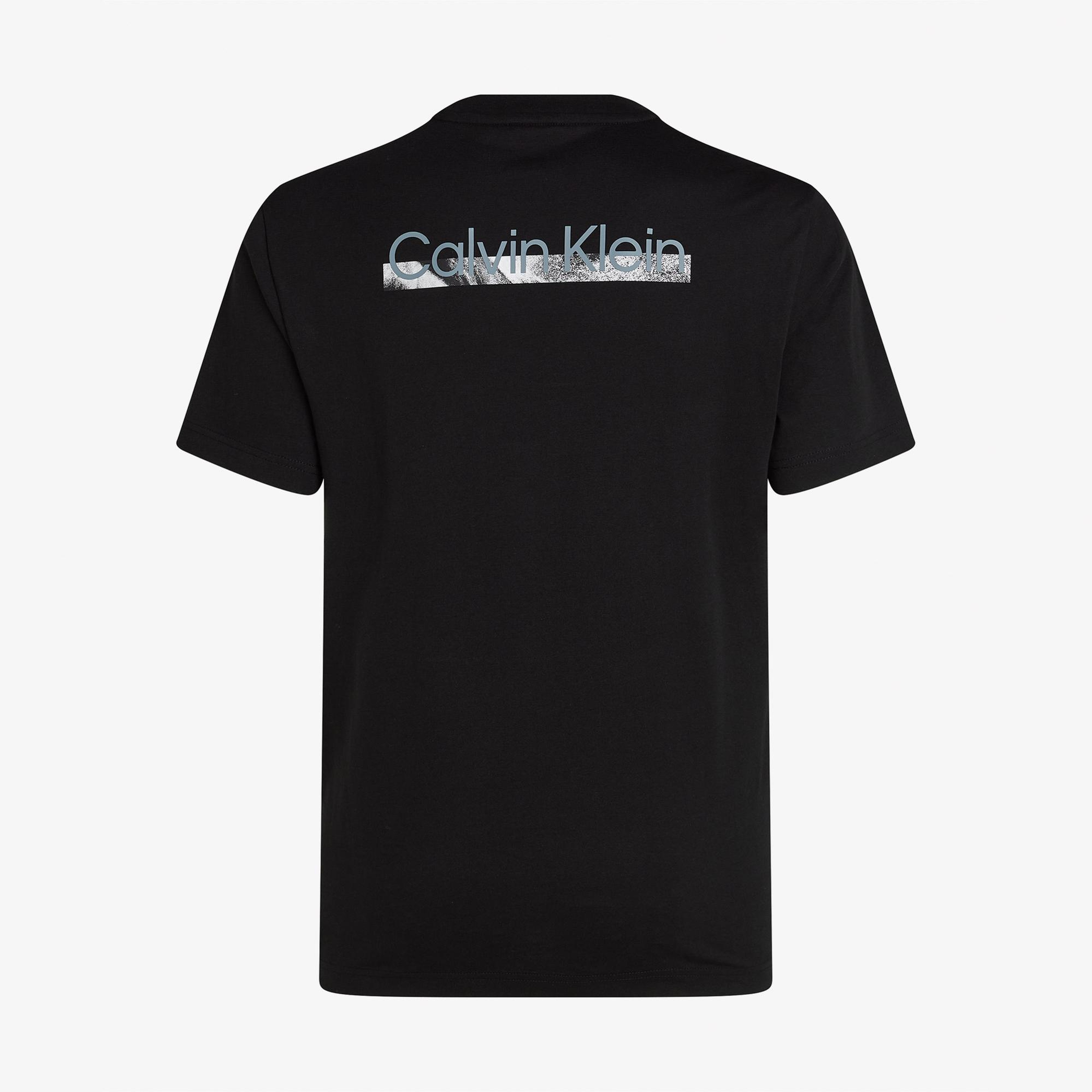 Calvin Klein Ba Logo Graphic Erkek Siyah T-Shirt
