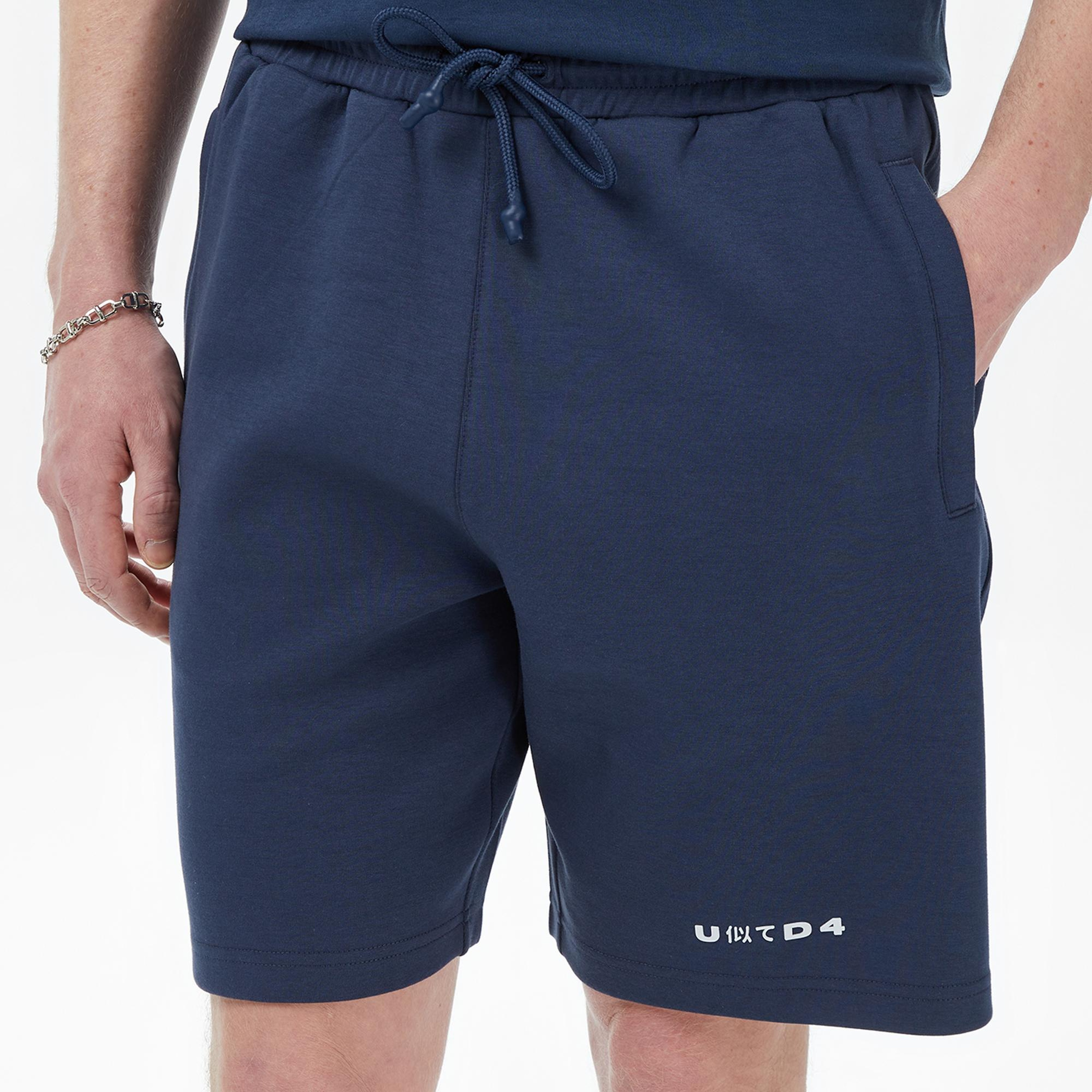 UNITED4 Regular Fit Erkek Lacivert Şort