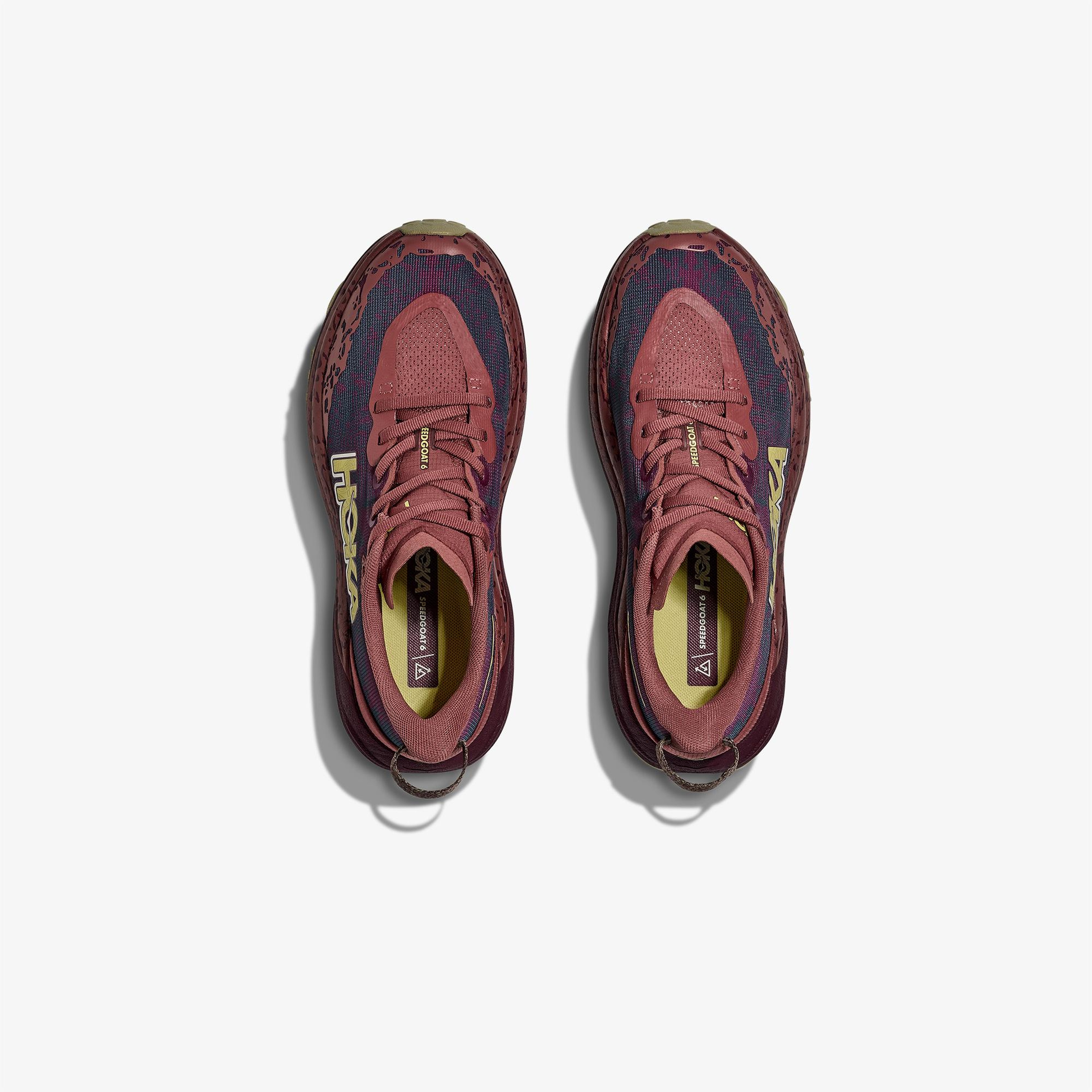 Hoka Speedgoat 6 Kadın Bordo Koşu Ayakkabısı
