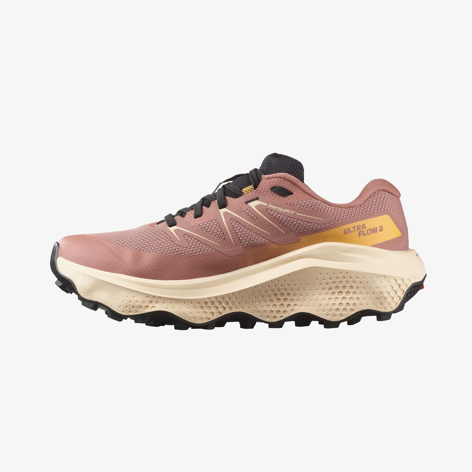 Salomon Ultra Flow 2 Gore-Tex Kadın Pembe Koşu Ayakkabısı
