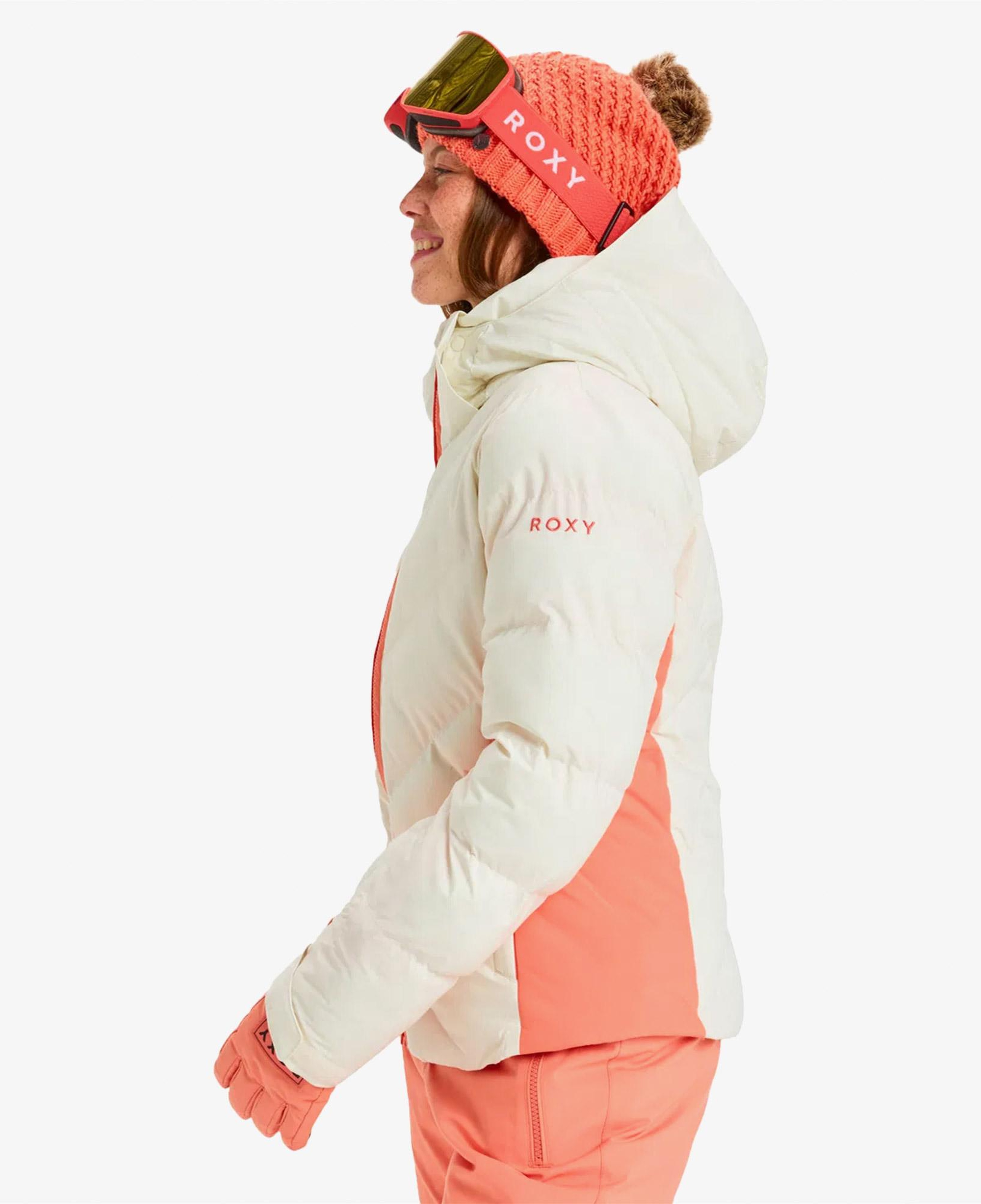 Roxy Snowdrift Kadın Beyaz Kayak Montu