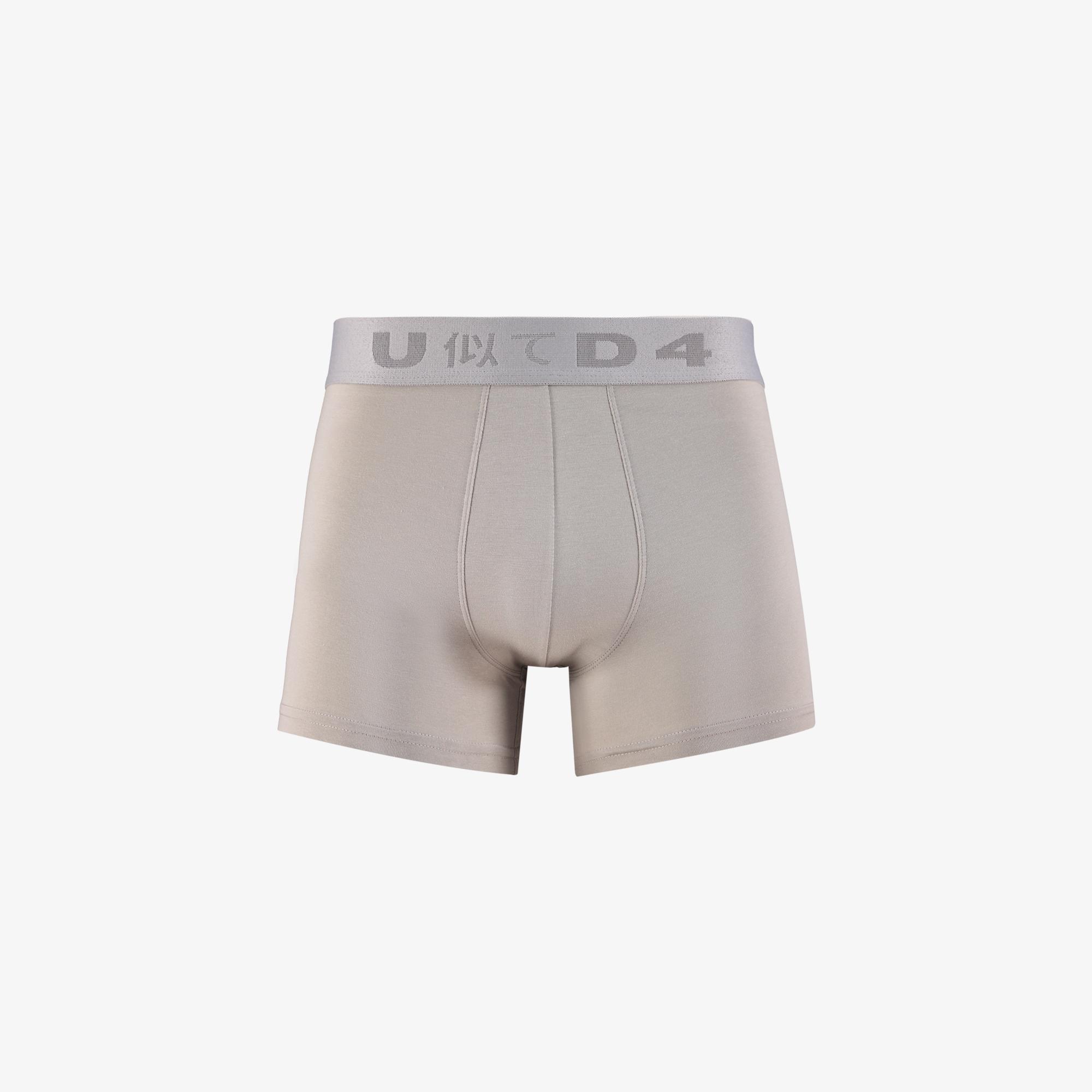 UNITED4 Classic Erkek Siyah/Gri Lacivert 3'lü Boxer
