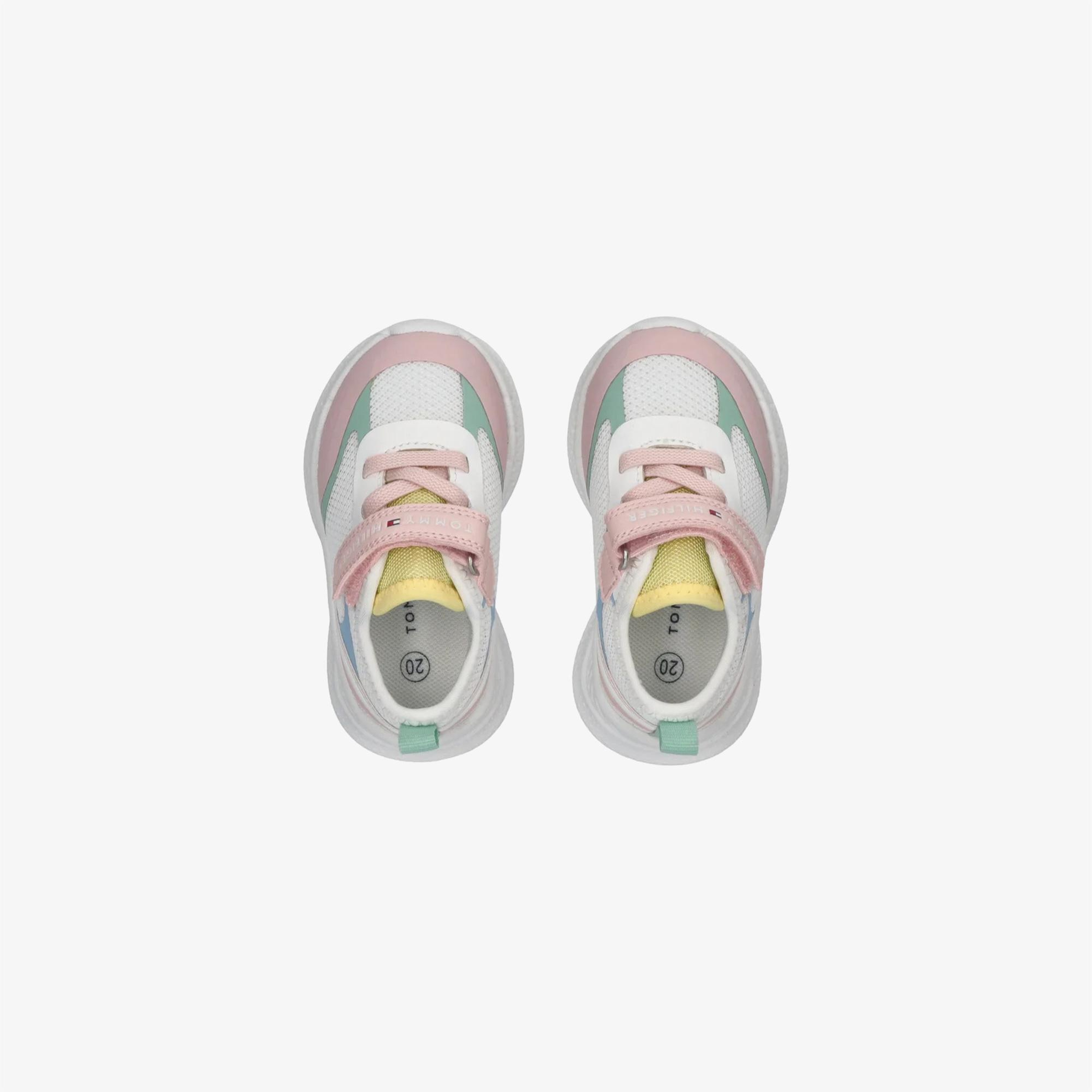 Tommy Hilfiger Lace Up Velcro Çocuk Renkli Spor Ayakkabı