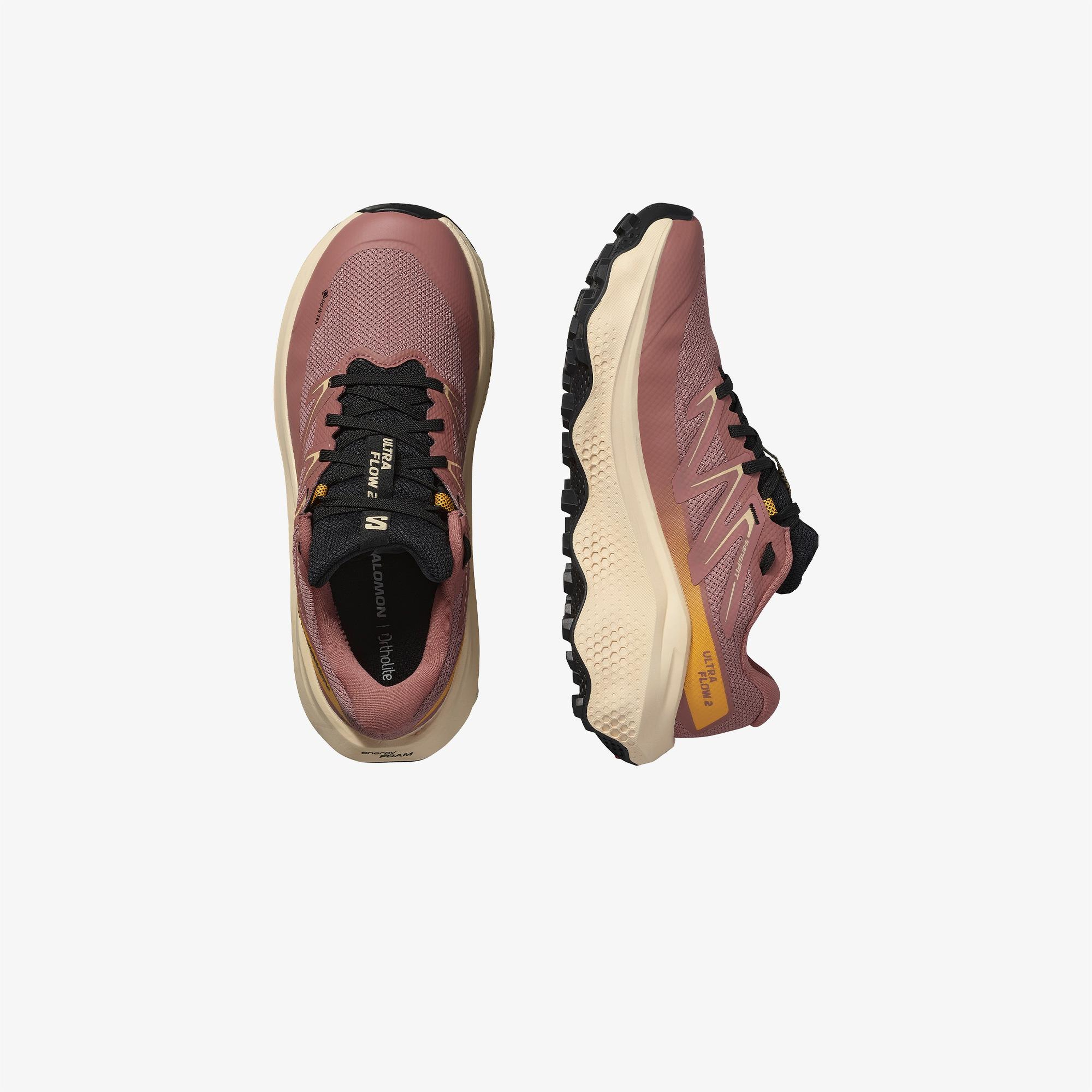 Salomon Ultra Flow 2 Gore Tex Kadın Pembe Koşu Ayakkabısı