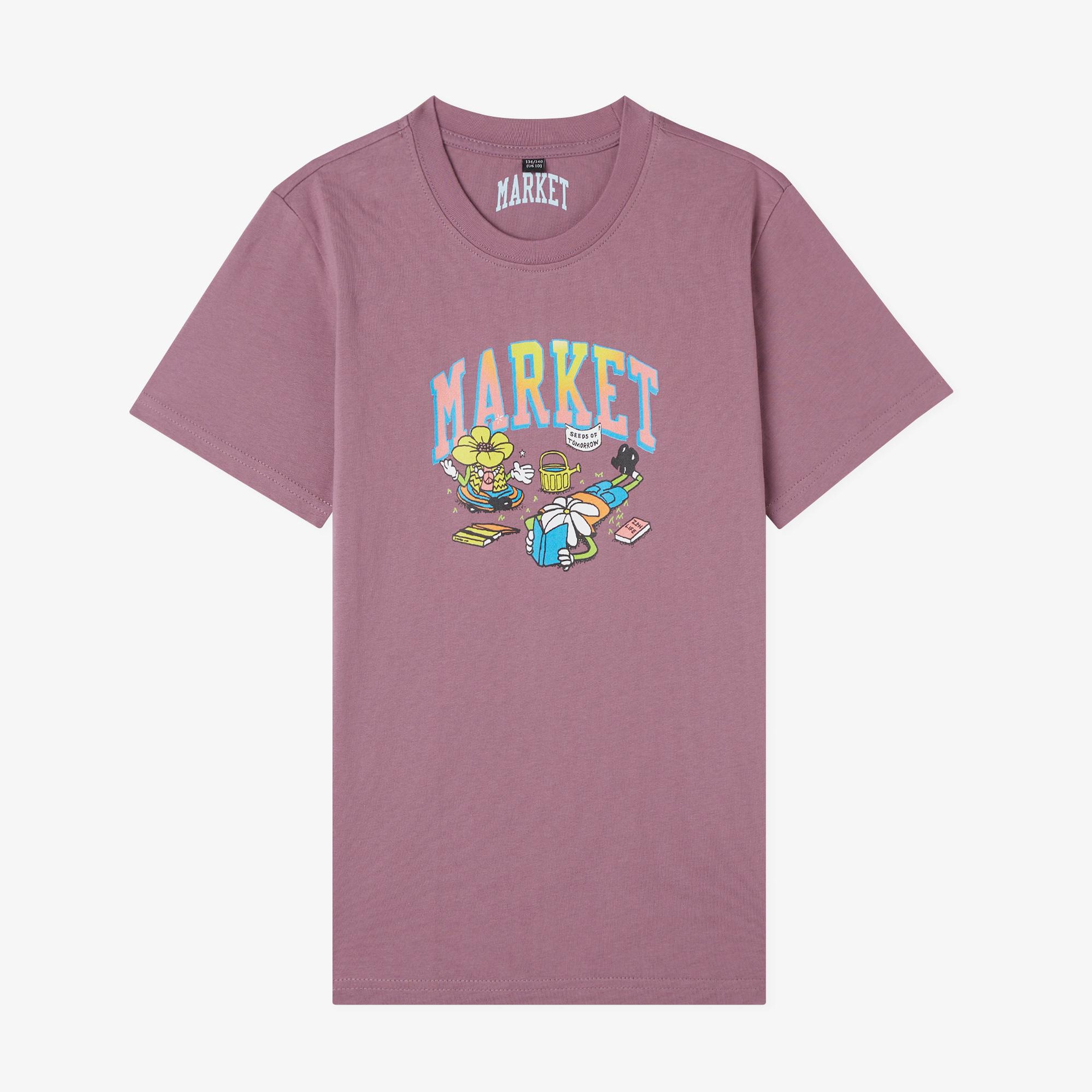 Market Seeds Of Tomorrow Çocuk Gri T-Shirt