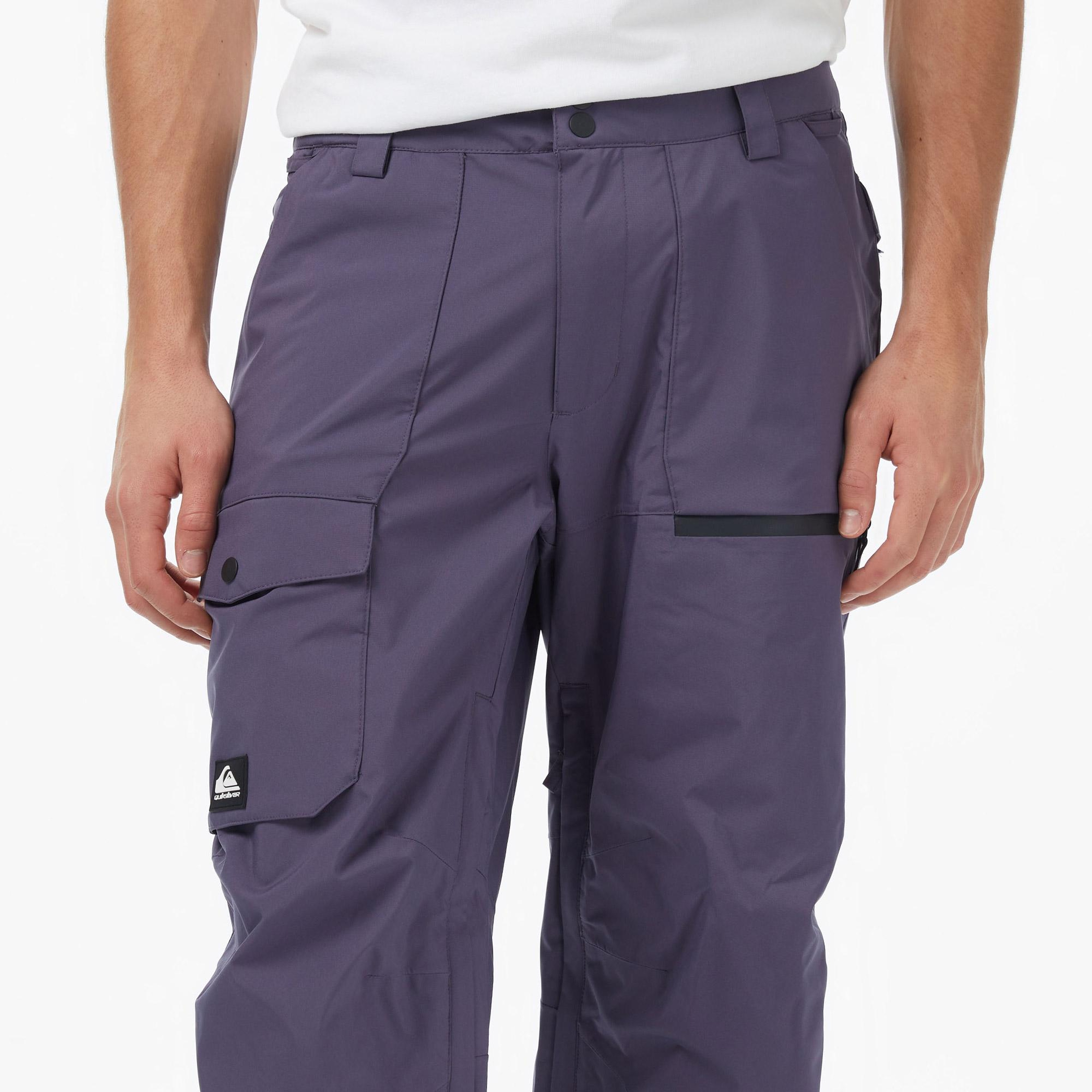 Quiksilver Utility Pt Erkek Mor Kayak Pantolonu