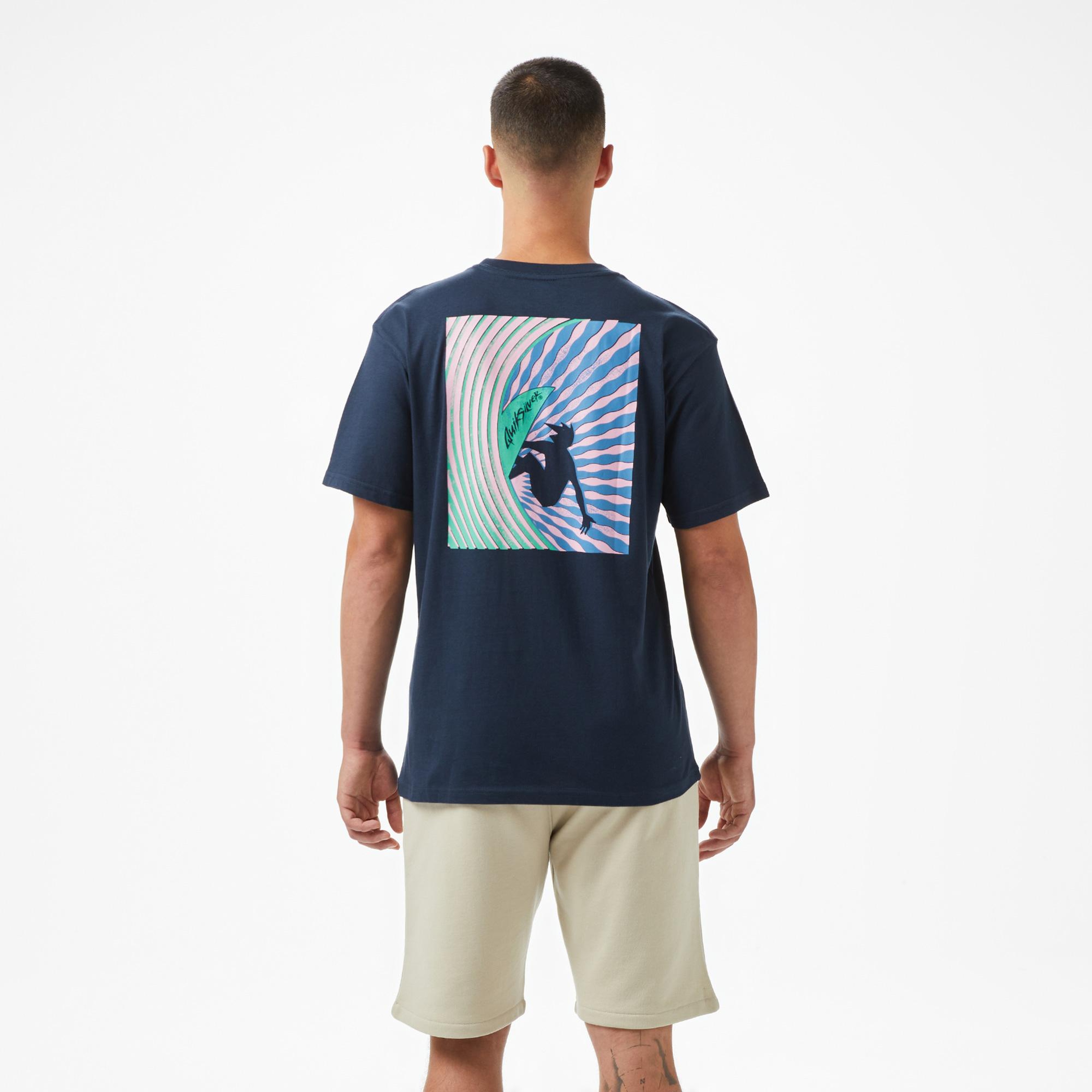 Quiksilver Window Pane Ss Erkek Siyah T-Shirt