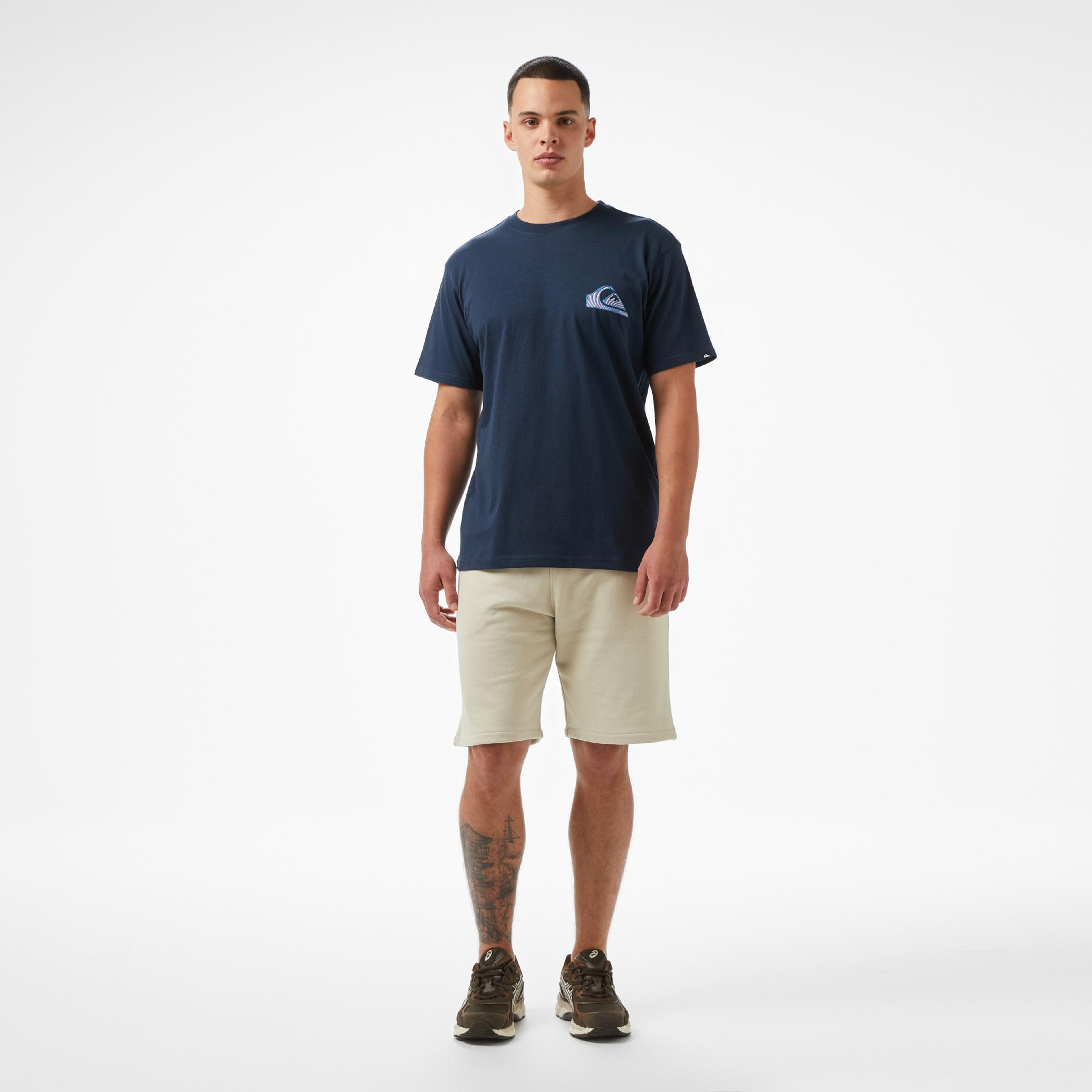 Quiksilver Window Pane Ss Erkek Siyah T-Shirt