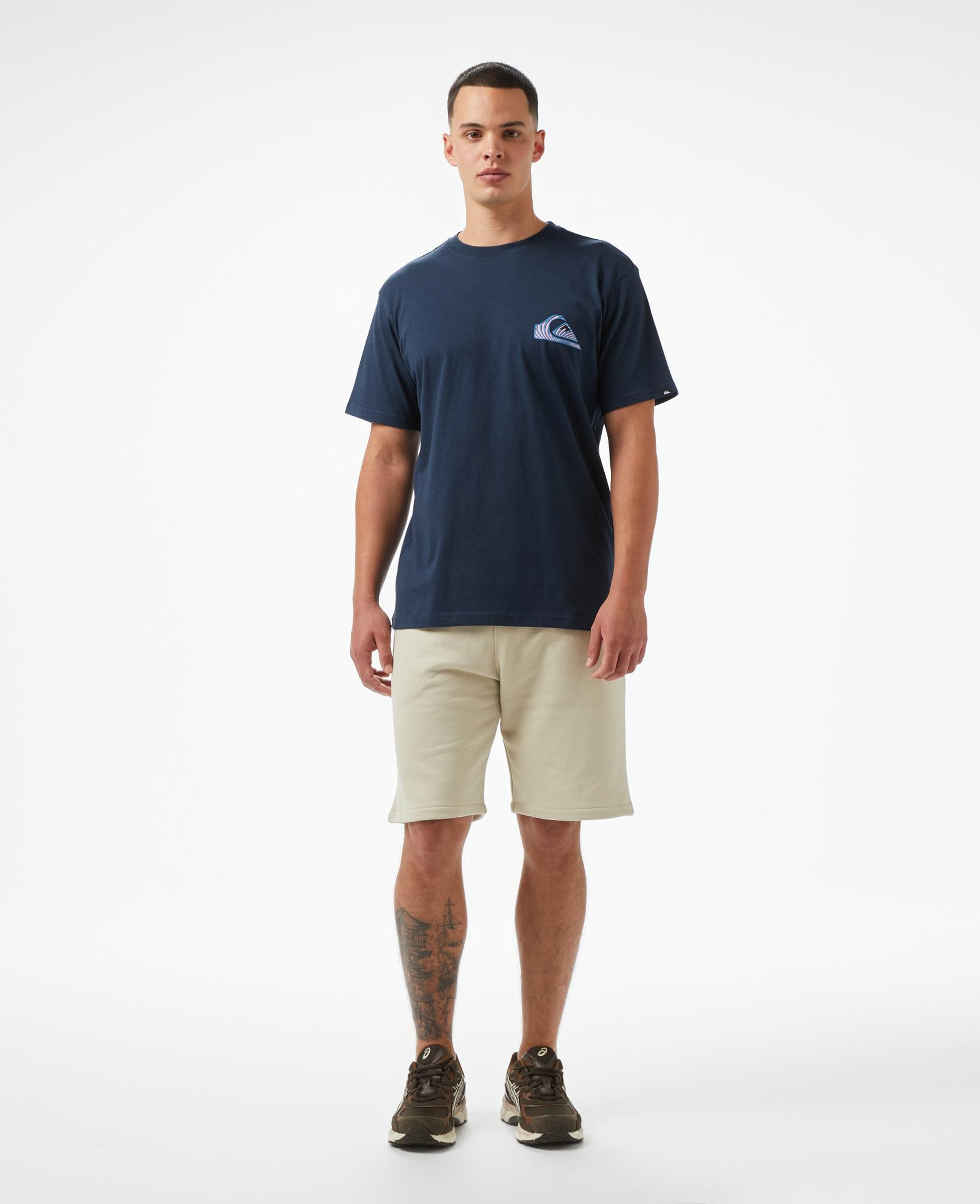 Quiksilver Window Pane Ss Erkek Siyah T-Shirt