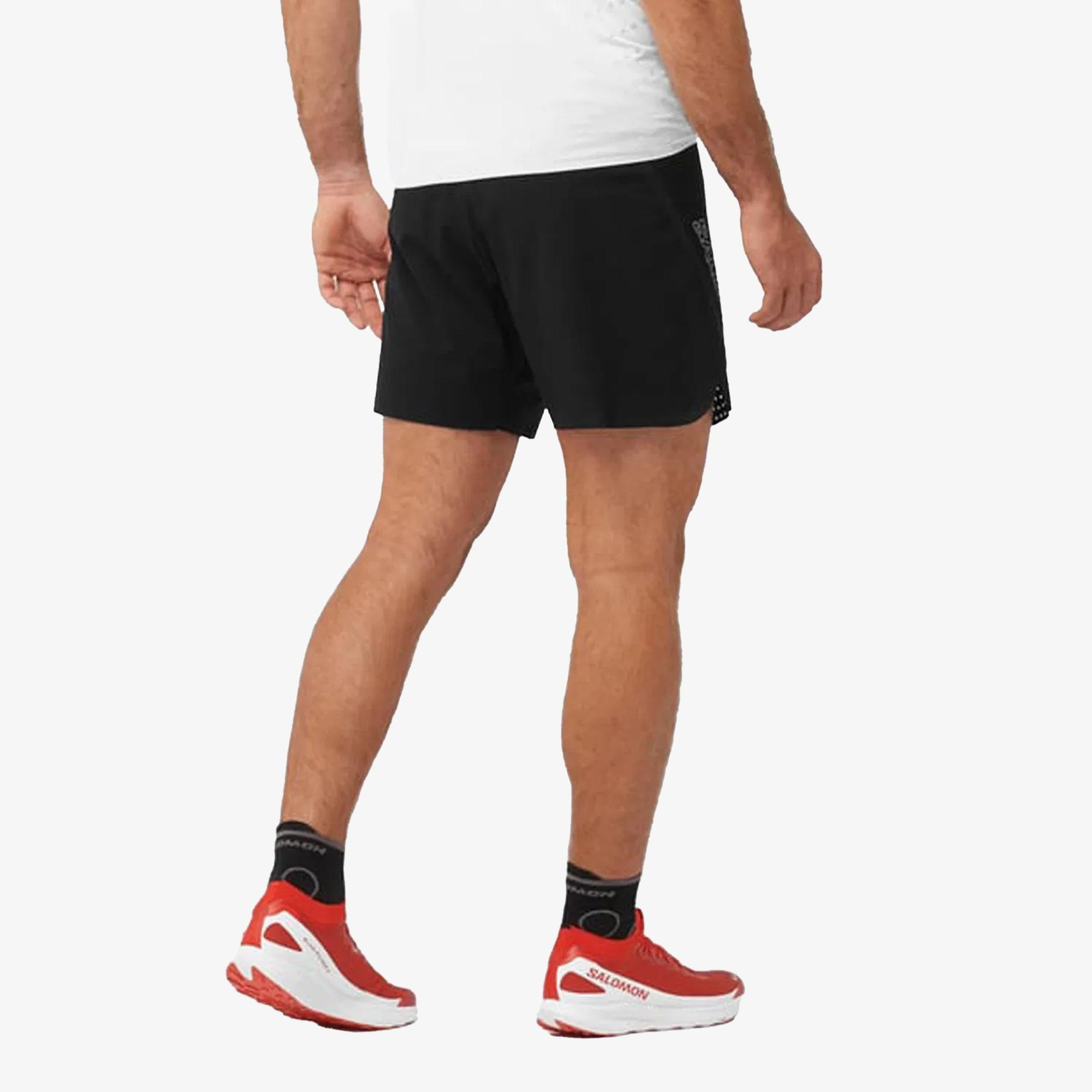 Salomon S/LAB Speed 2IN1 Erkek Siyah Koşu Şortu