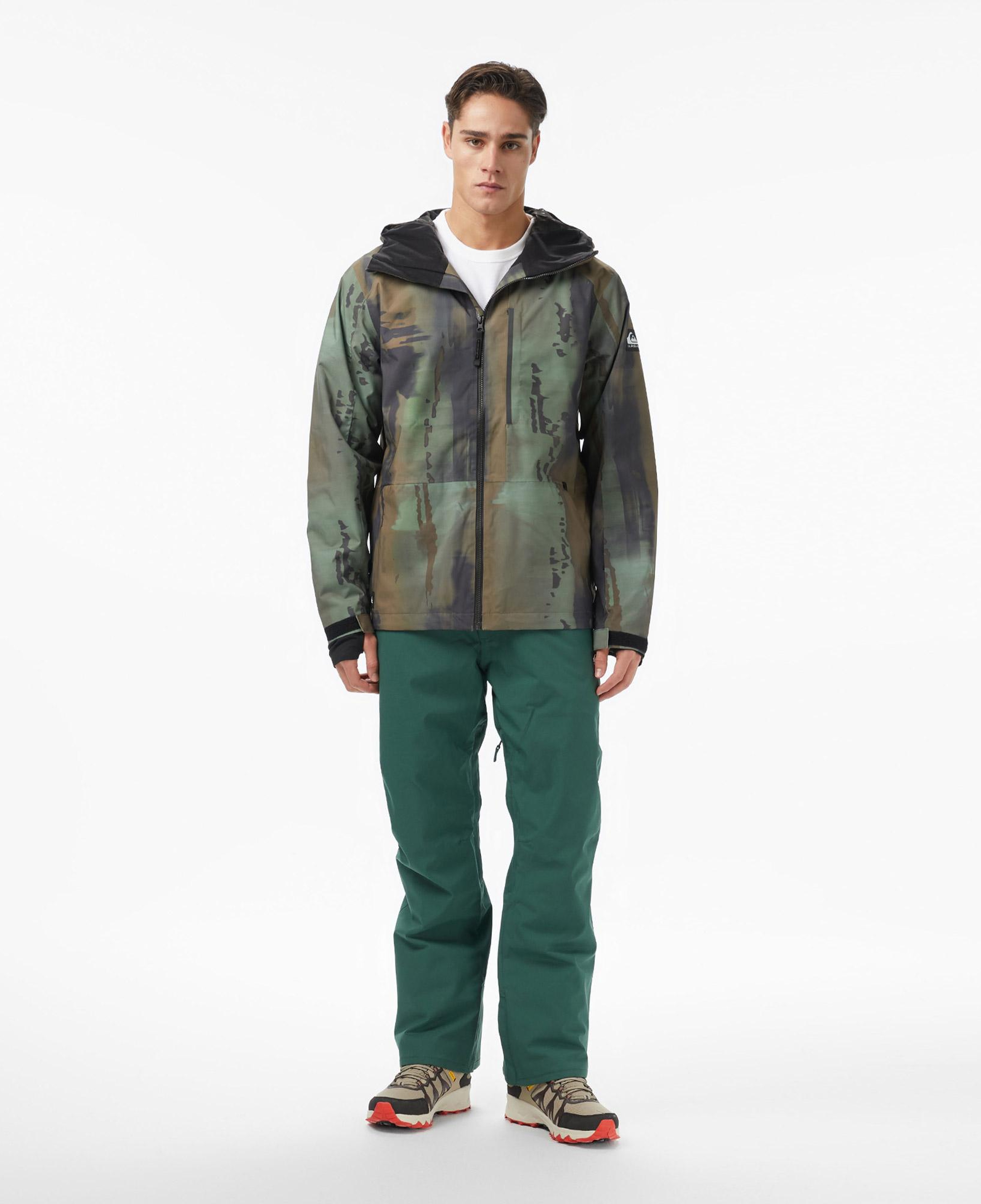 Quiksilver Muldrow 20K Erkek Yeşil Kayak Montu