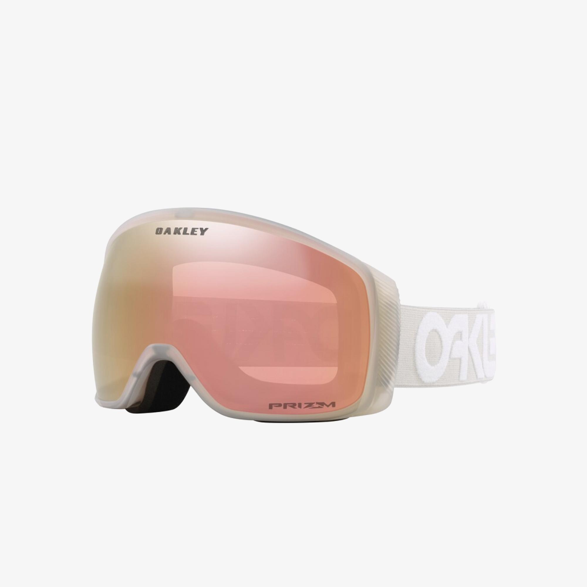 Oakley Flight Tracke Prizm Rose Gold Unisex Krem Kayak/Snowboard Gözlüğü