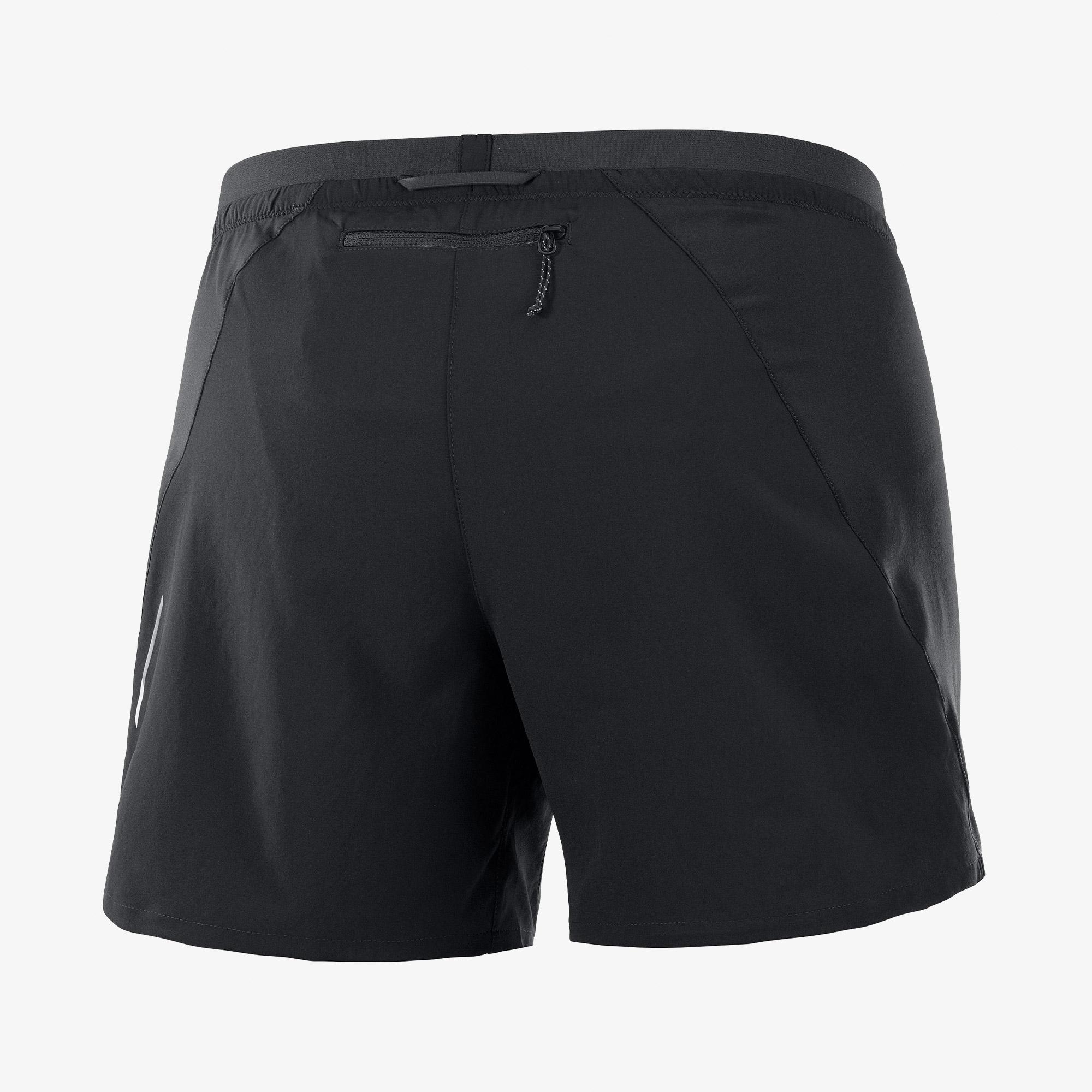Salomon Cross 5 Kadın Siyah Koşu Şortu