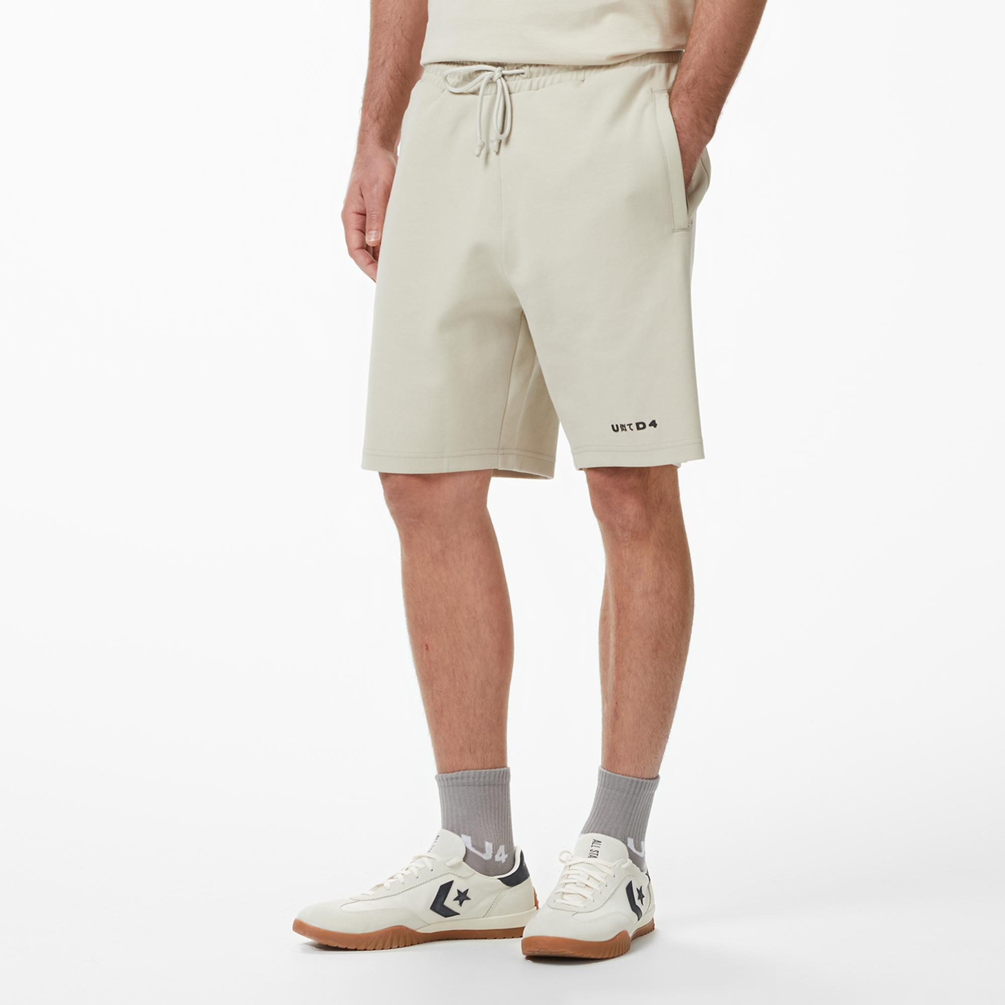 UNITED4 Regular Fit Erkek Krem Şort