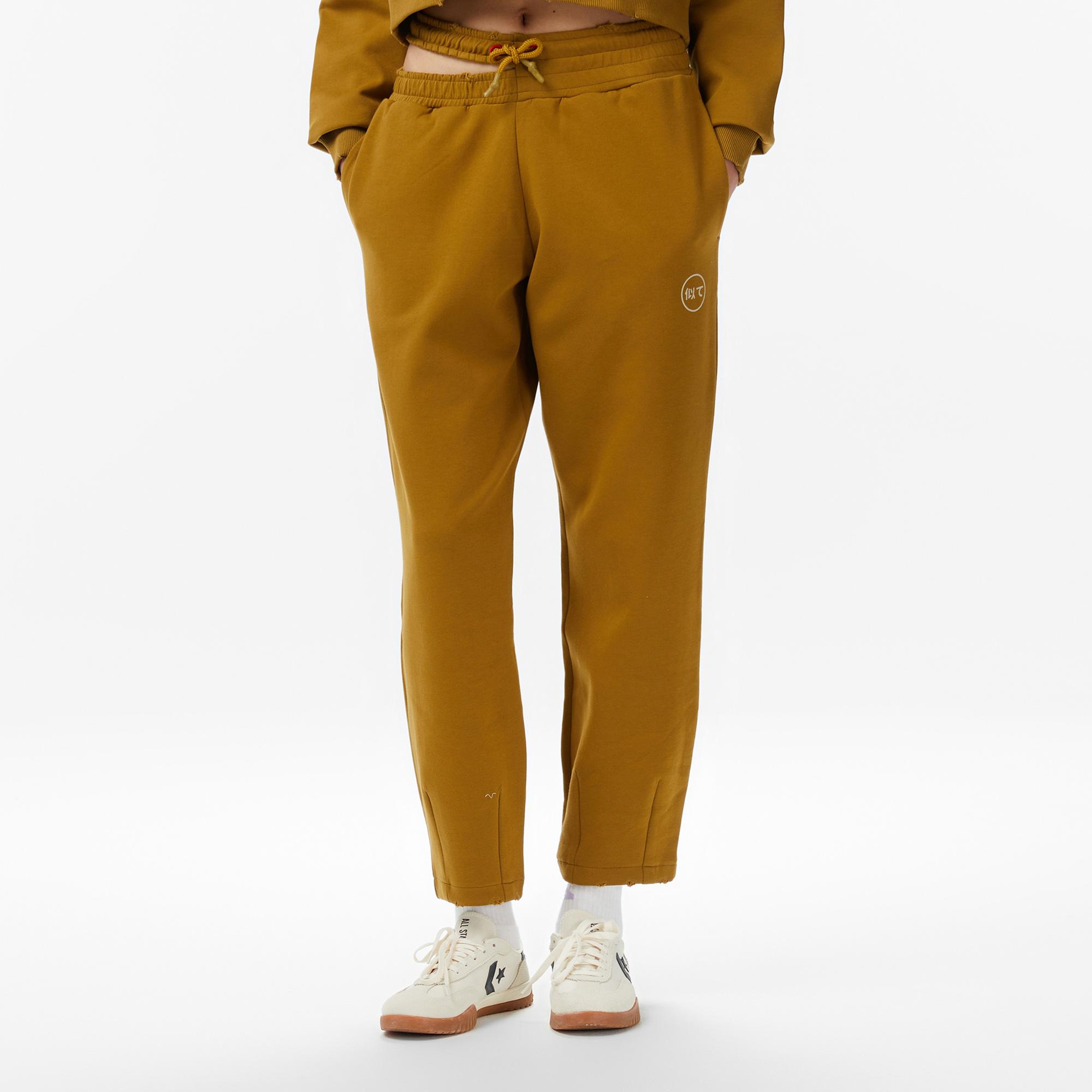 UNITED4 Regular Fit Kadın Kahverengi Pantolon