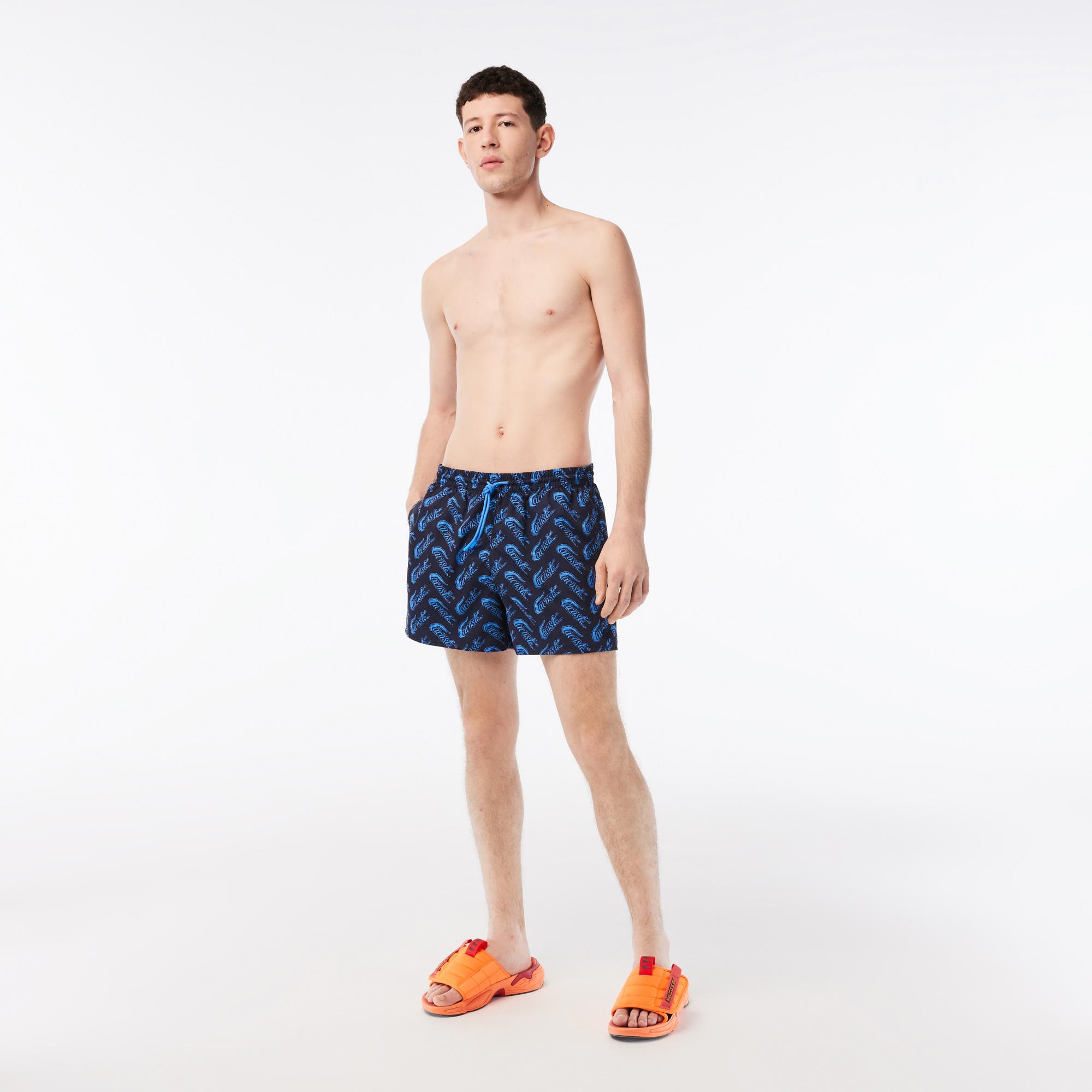 Lacoste Essentials Erkek Lacivert Deniz Şortu