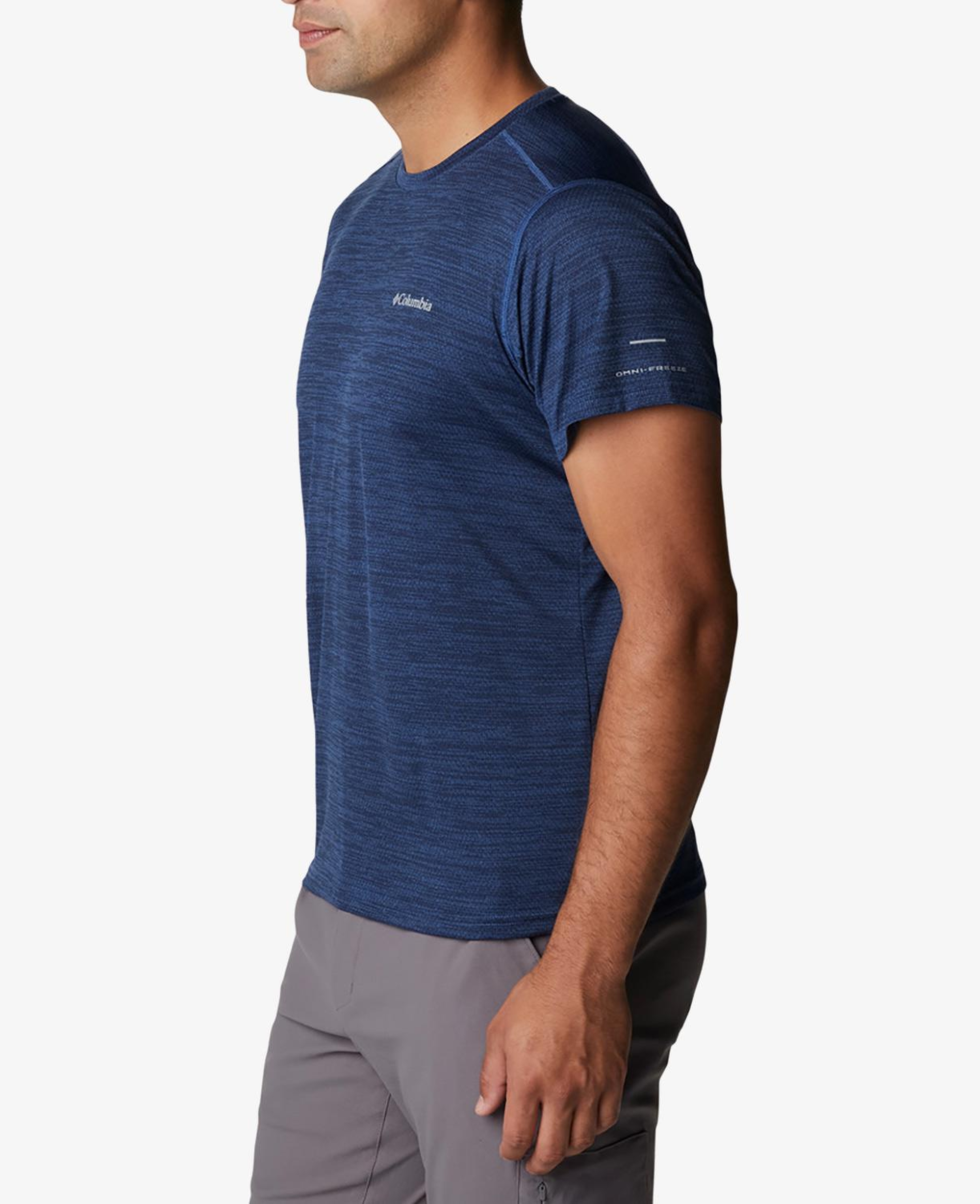 Columbia Alpine Chill Erkek Lacivert Günlük T-Shirt