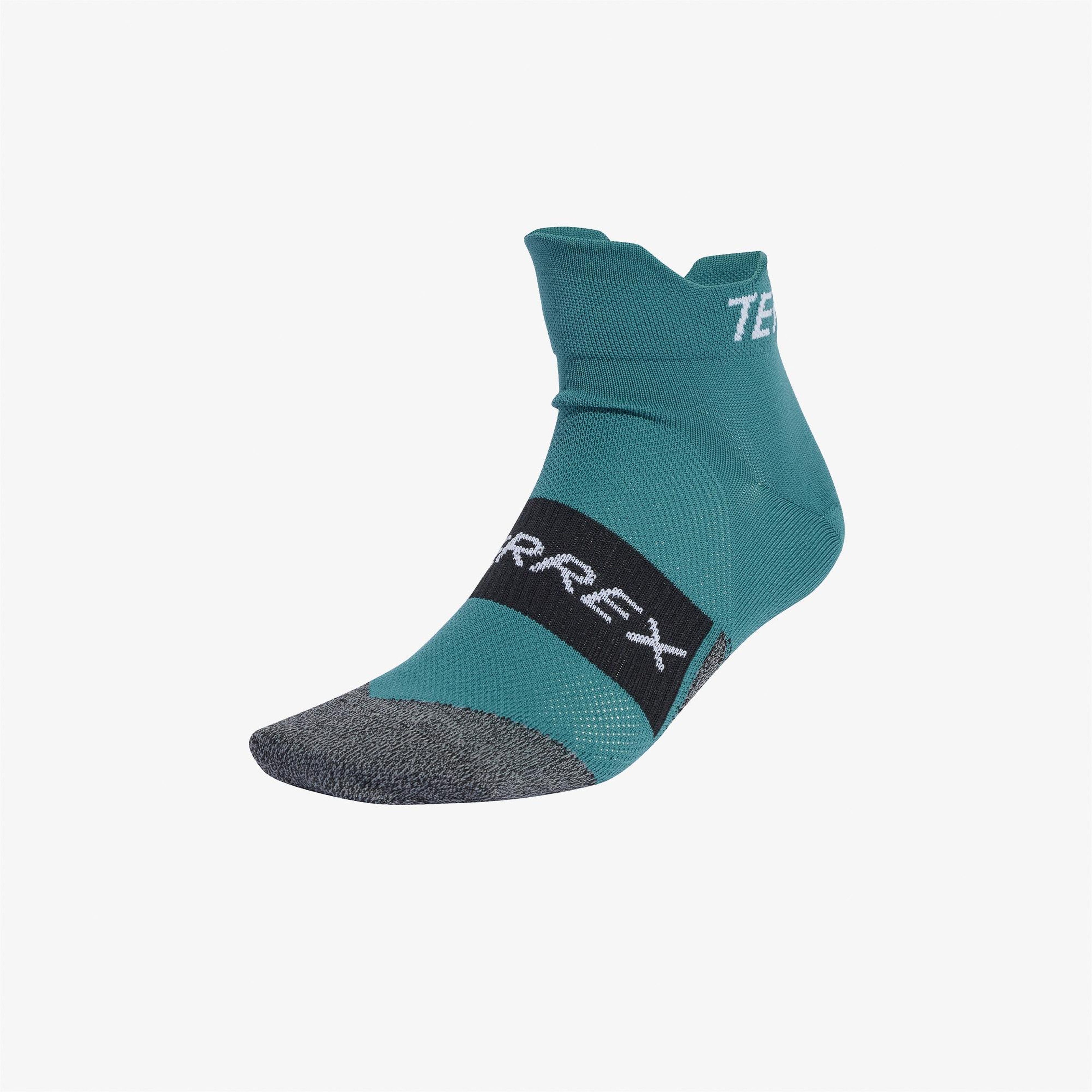 adidas Terrex Heat.Rdy Trail Running Speed Bilek Boy Unisex Yeşil Koşu Çorabı