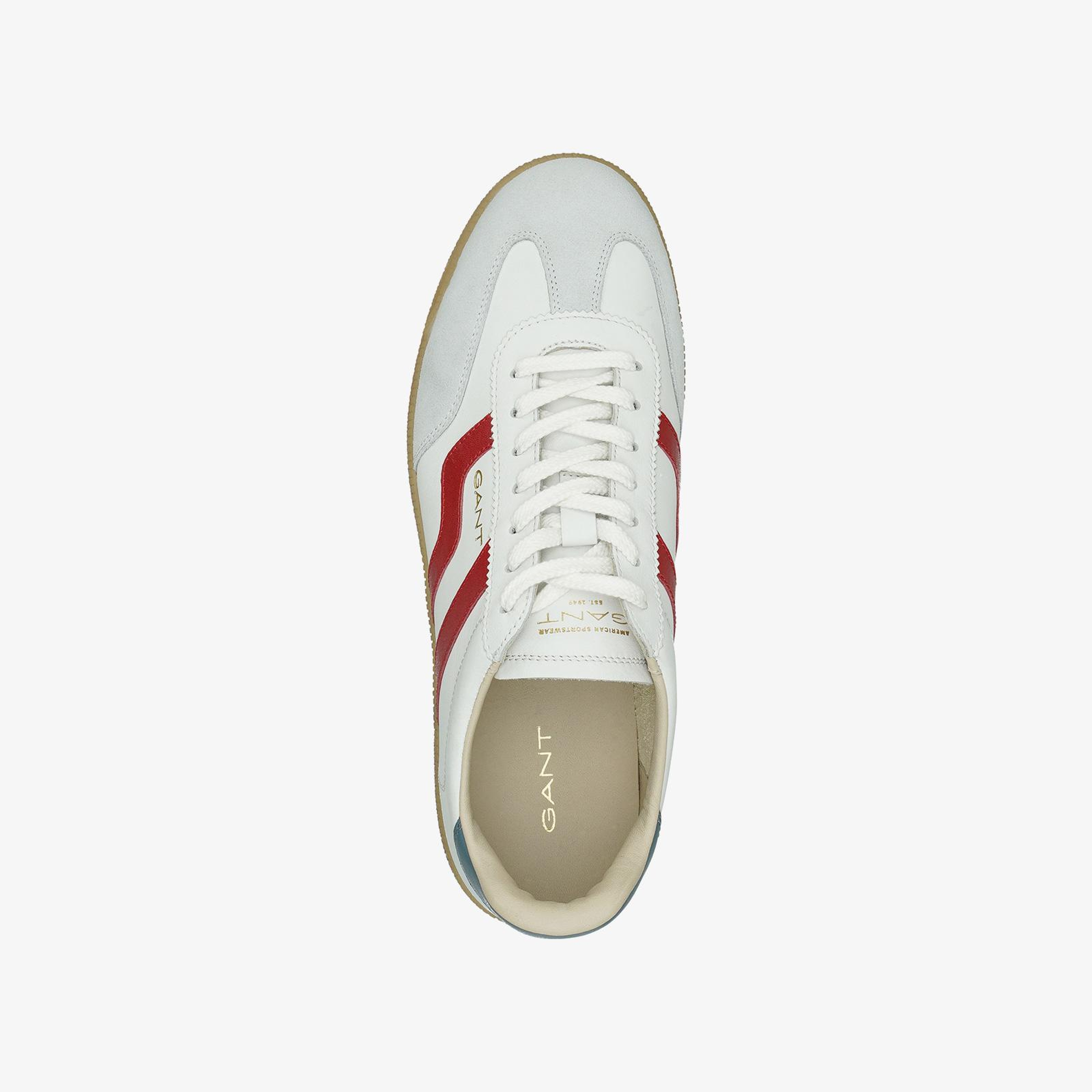 GANT Erkek Beyaz Süet Cuzmo Sneaker
