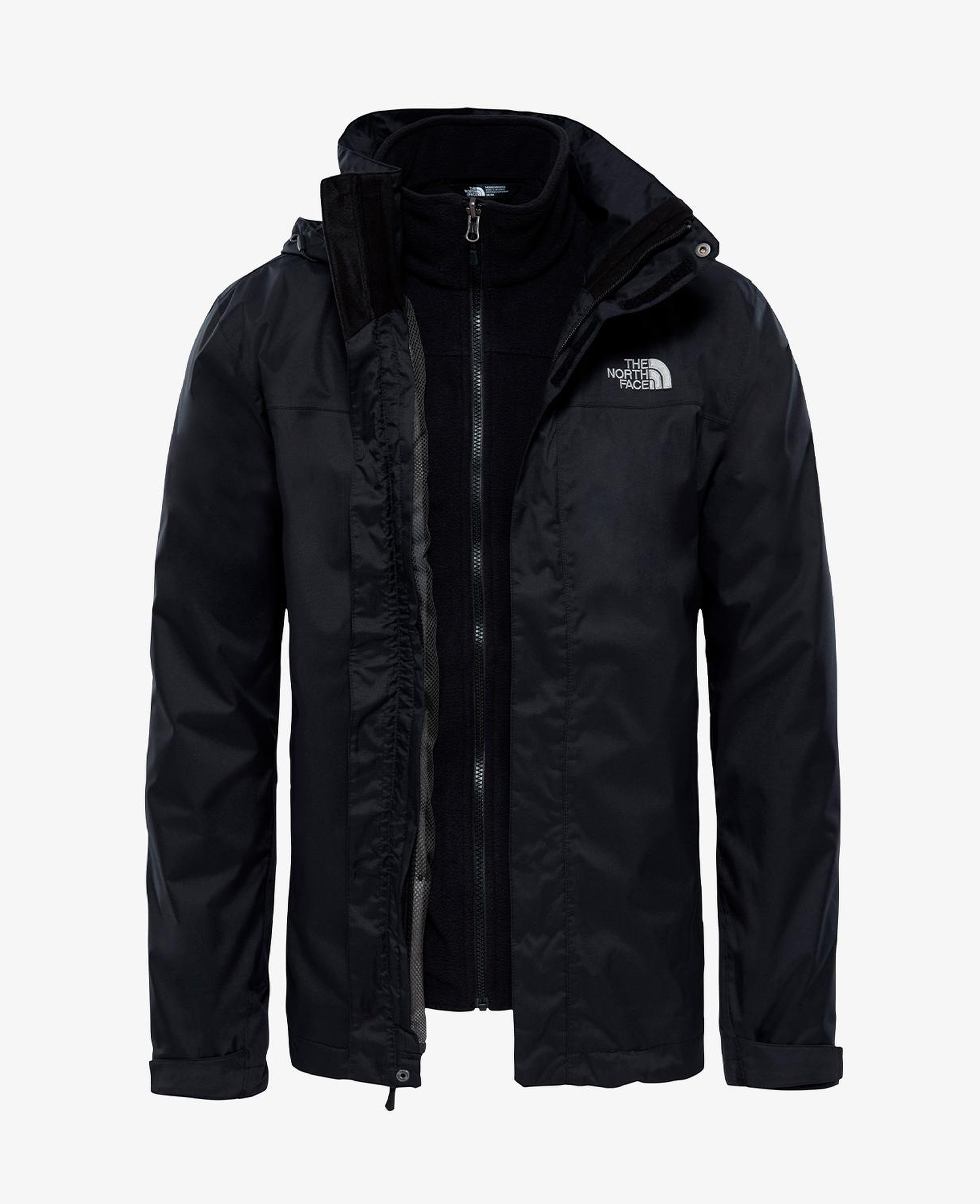 The North Face Evolve II Triclimate 3in1 Erkek Siyah Outdoor Mont
