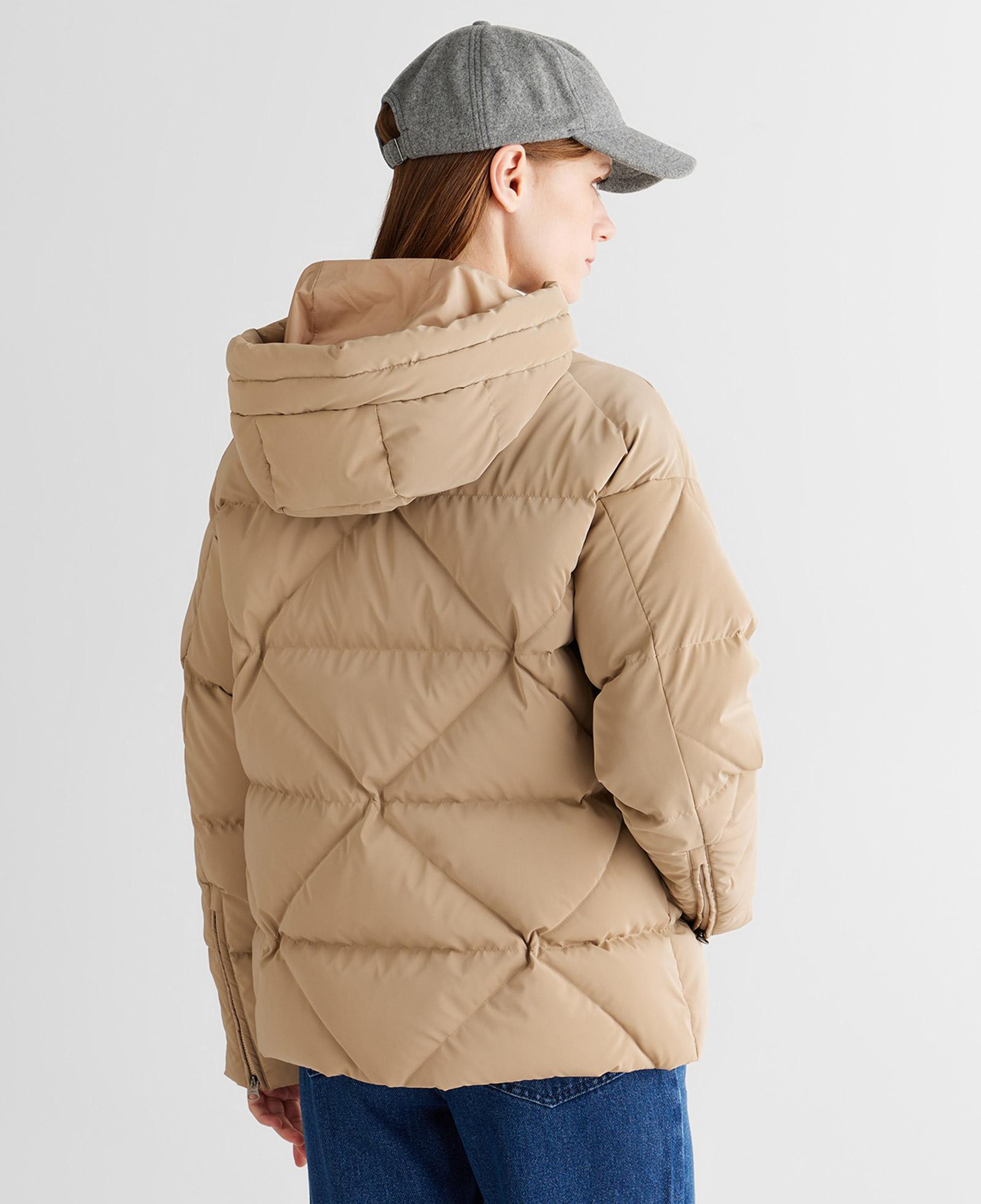 GANT Kadın Bej Regular Fit Fermuarlı Ceket