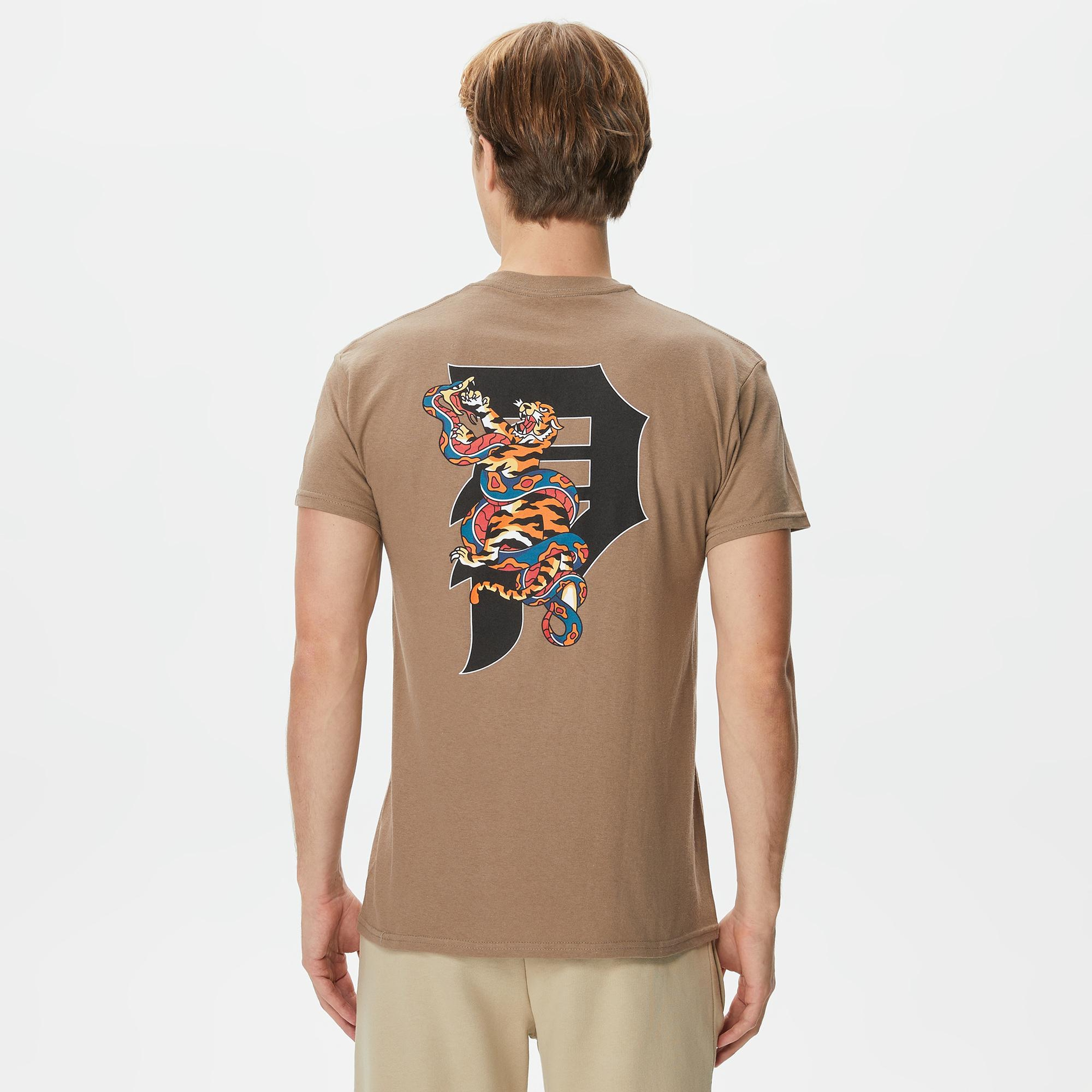 Primitive Tangle Erkek Yeşil T-Shirt