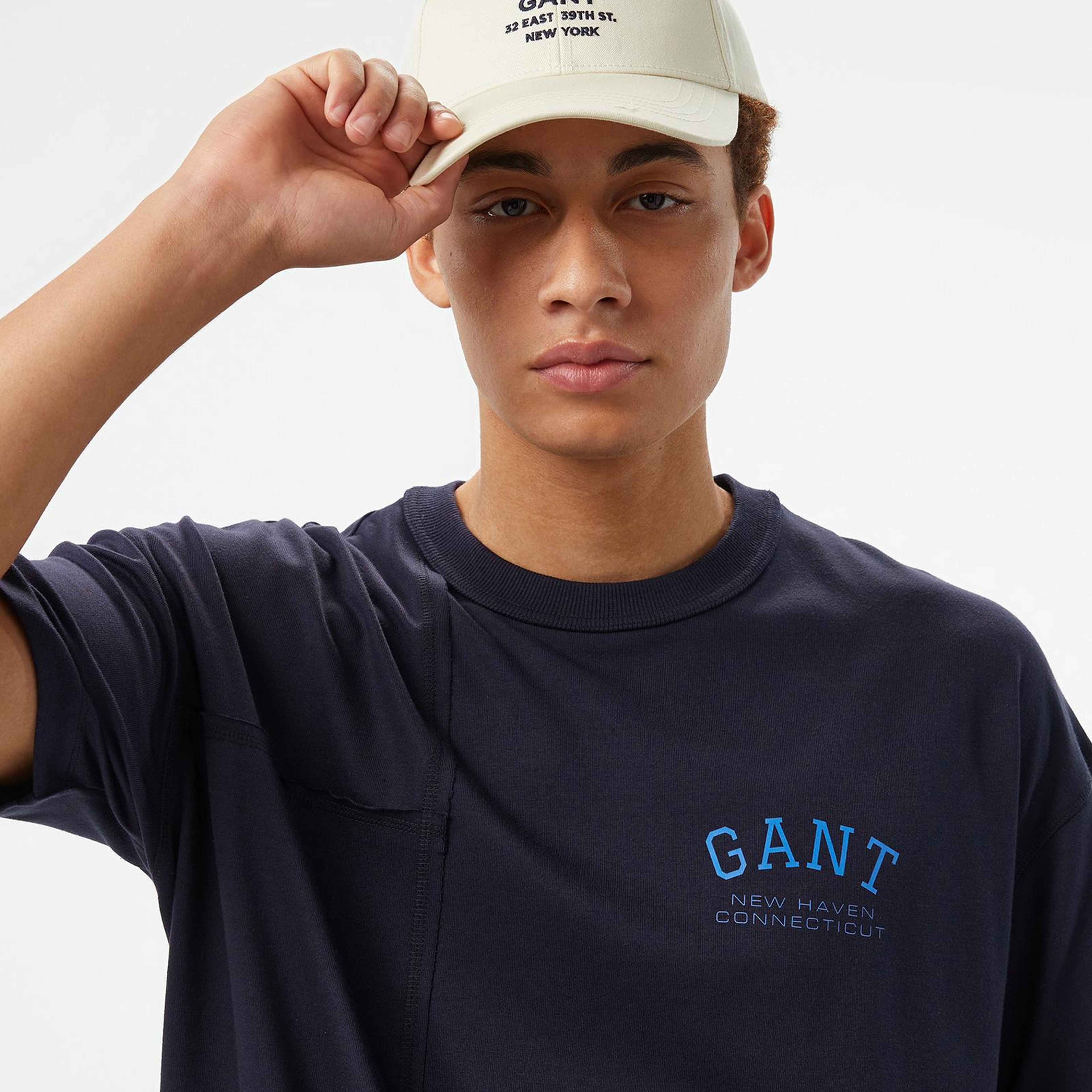 GANT Erkek Lacivert T-Shirt