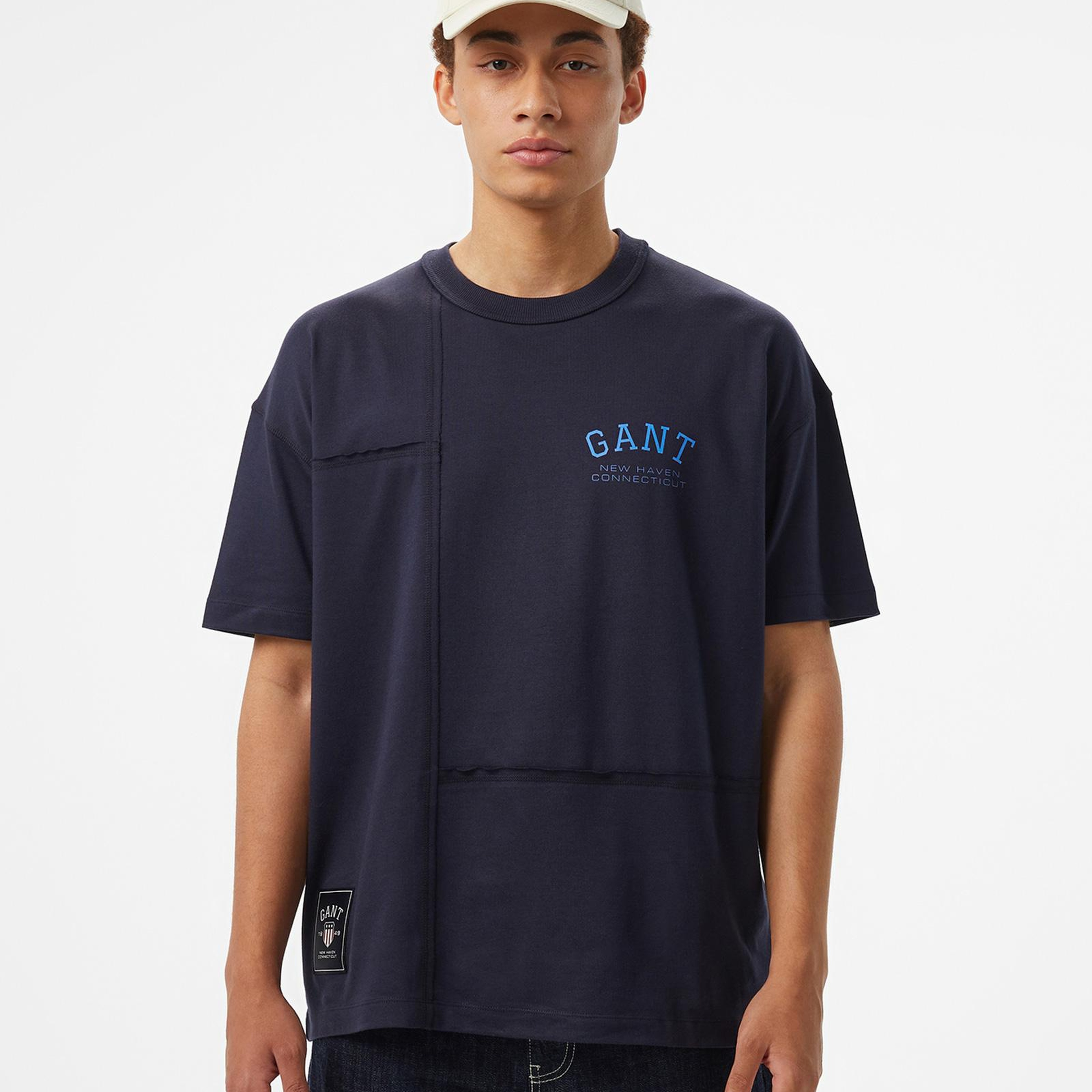 GANT Erkek Lacivert T-Shirt