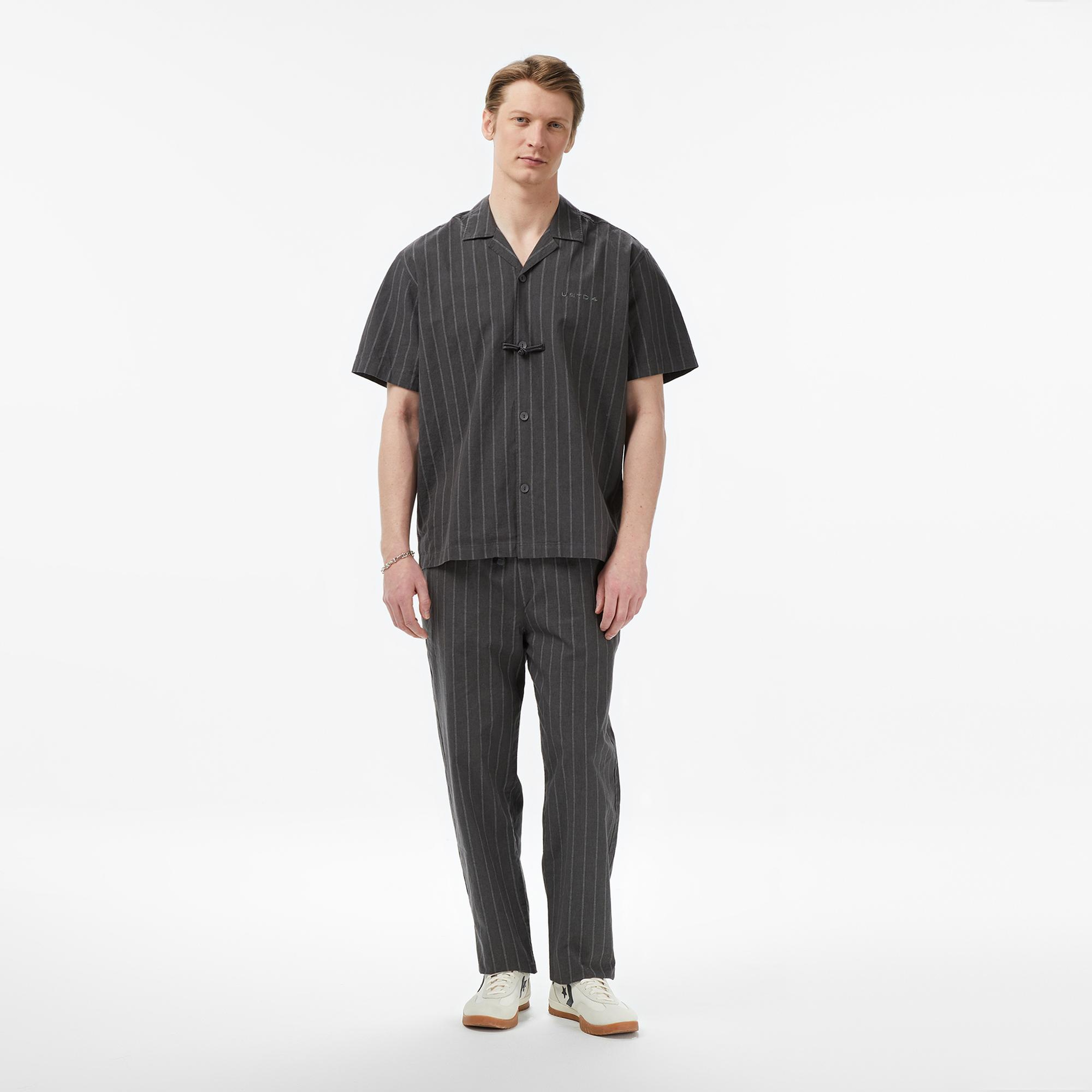 UNITED4 Comfort Fit Erkek Gri Pantolon