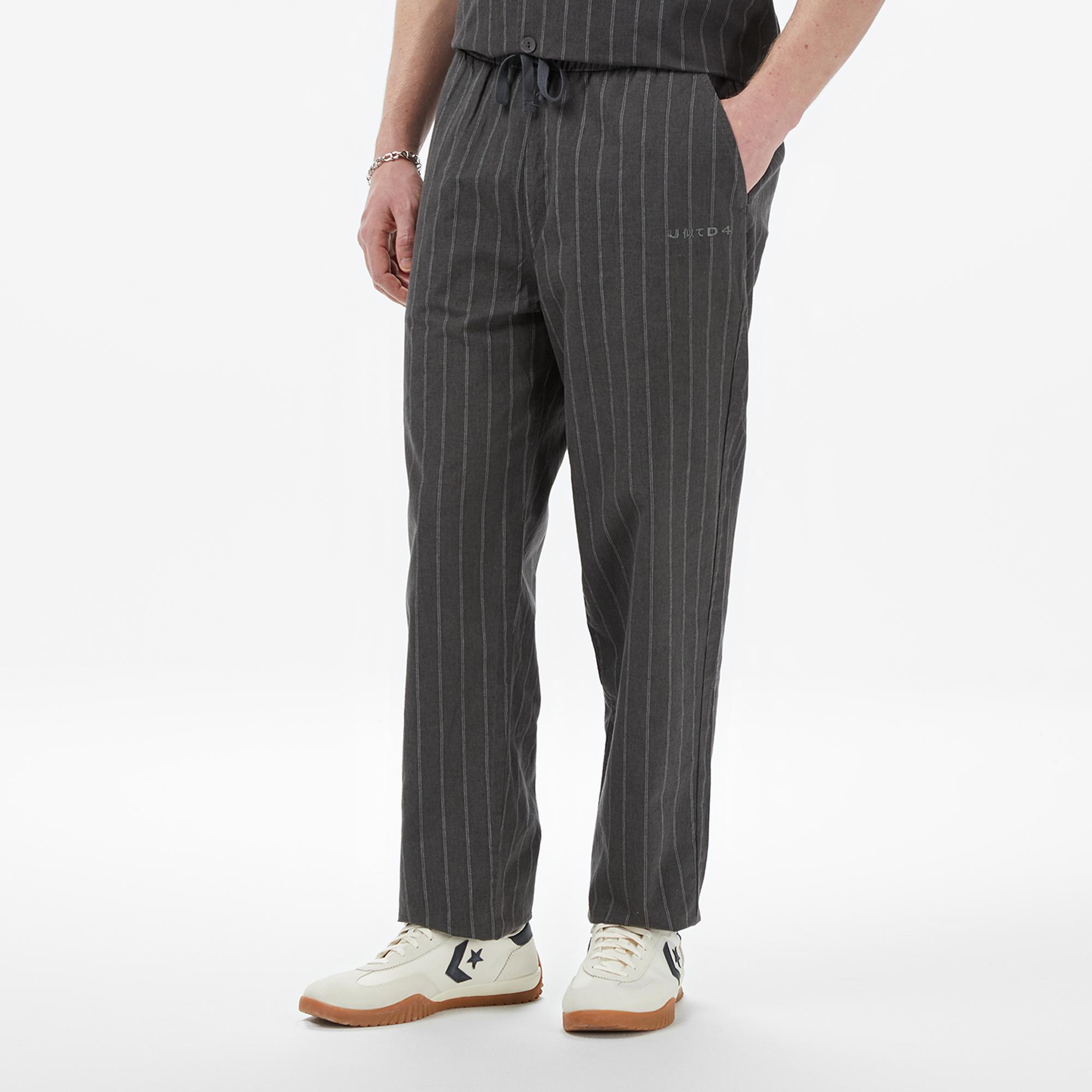 UNITED4 Comfort Fit Erkek Gri Pantolon