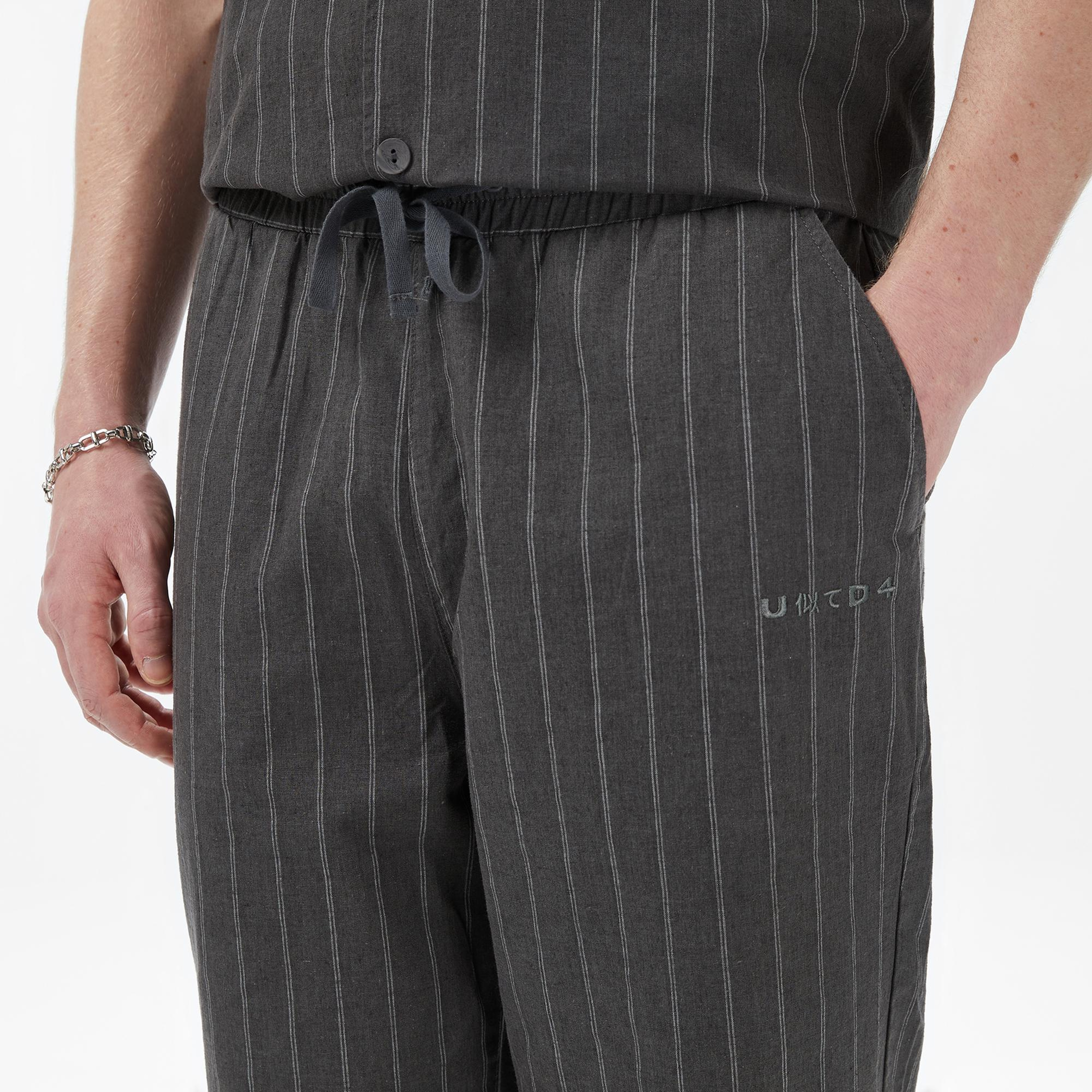 UNITED4 Comfort Fit Erkek Gri Pantolon