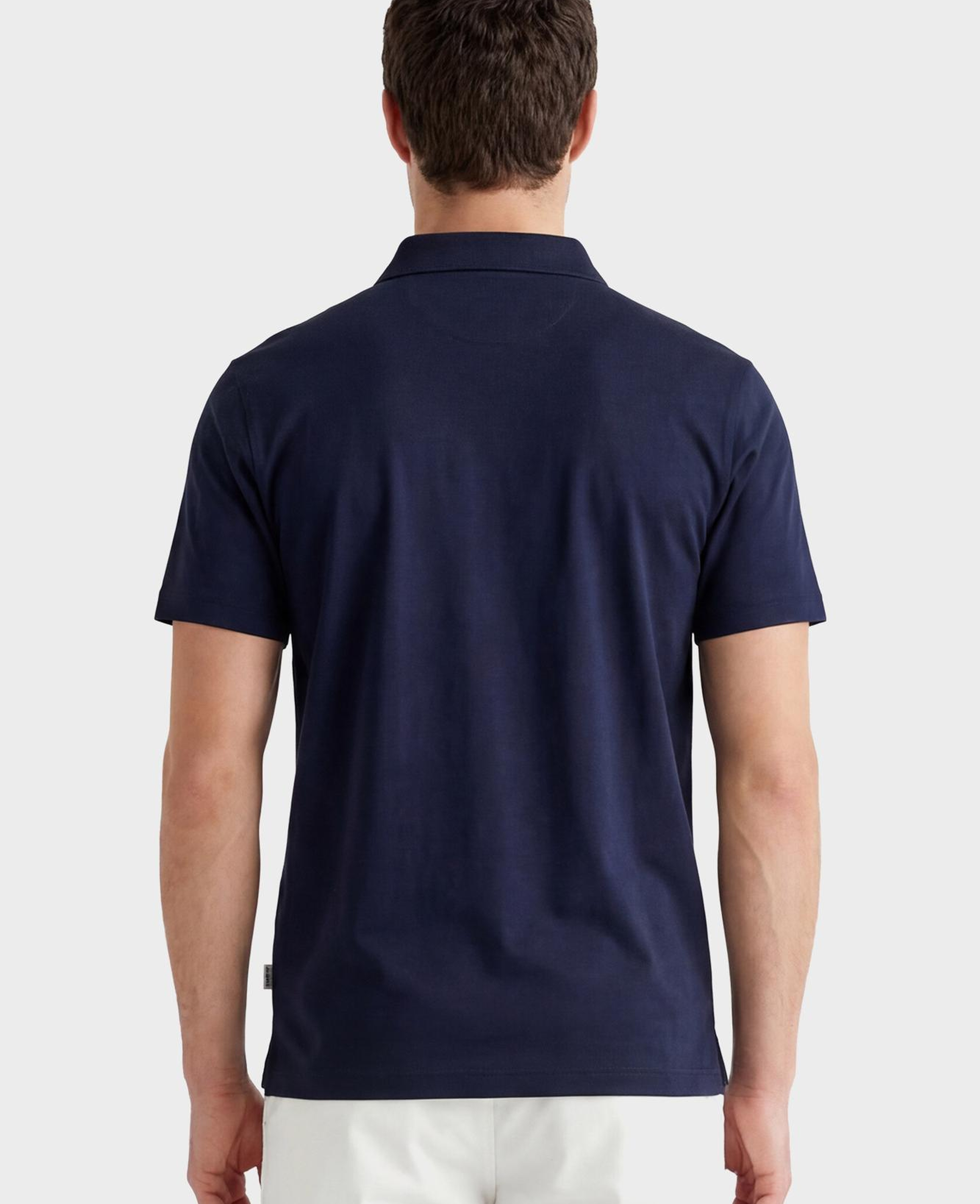 GANT Erkek Lacivert Regular Fit Polo Yaka T-Shirt