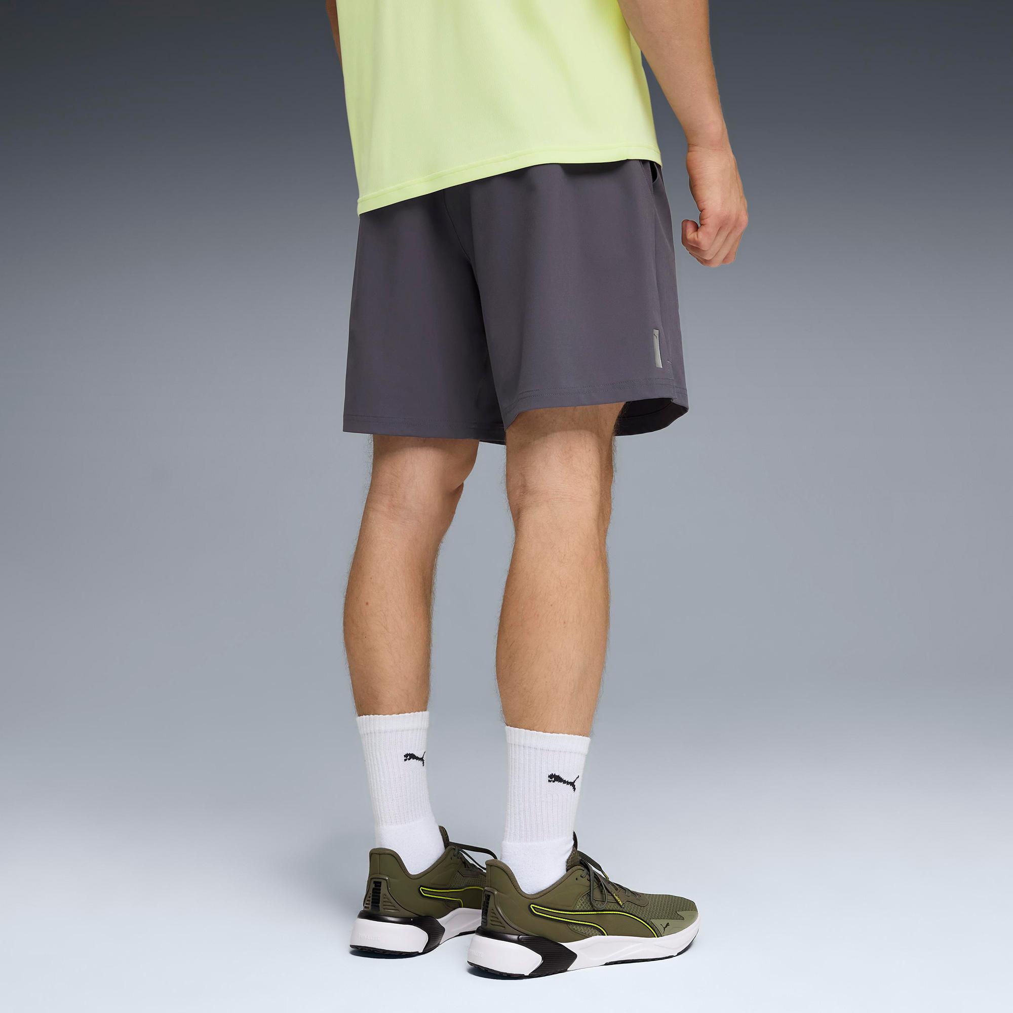 Puma Pwrtrain Fabric Mix Erkek Gri Antrenman Ceket