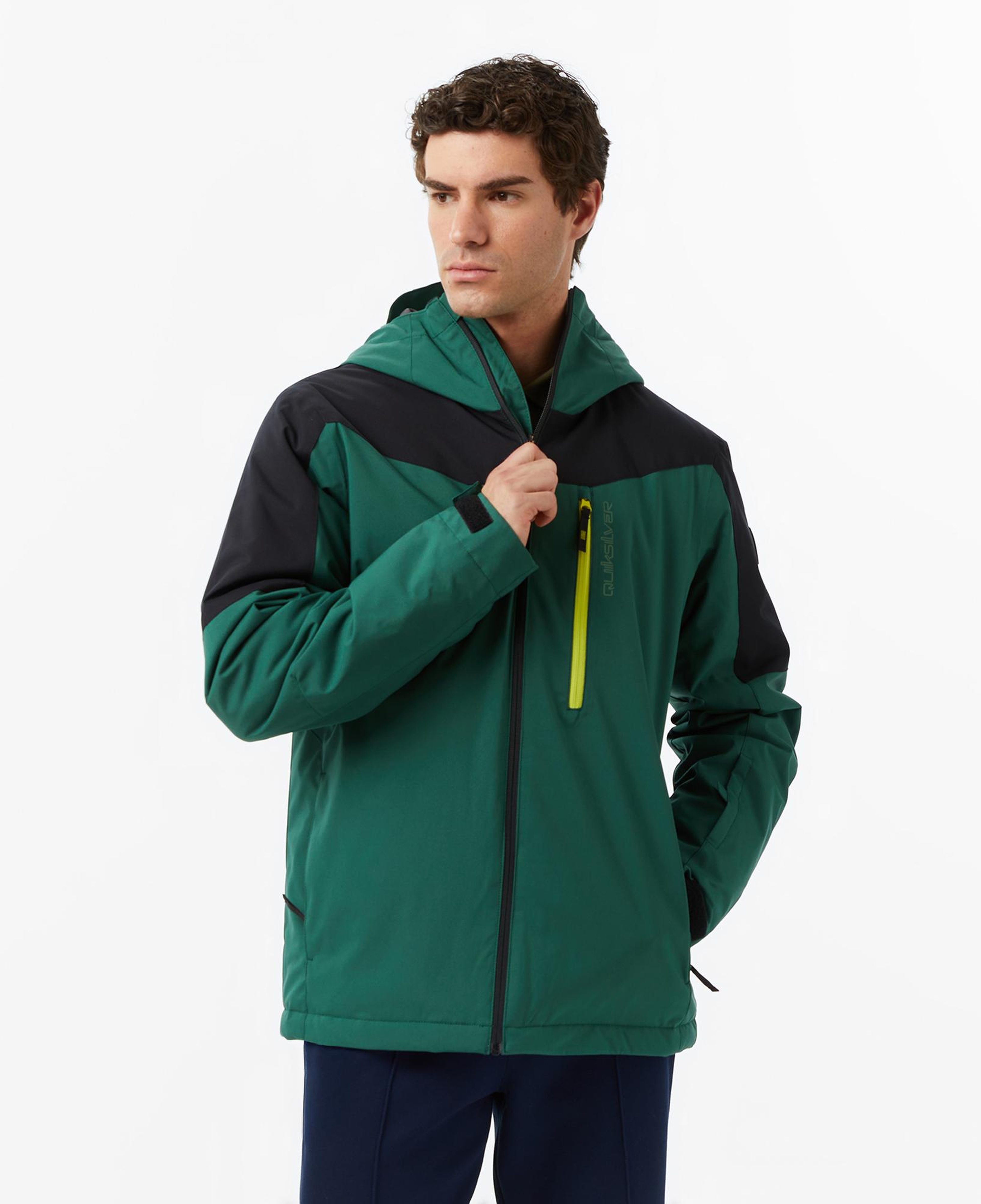 Quiksilver Titano Erkek Yeşil Kayak Montu