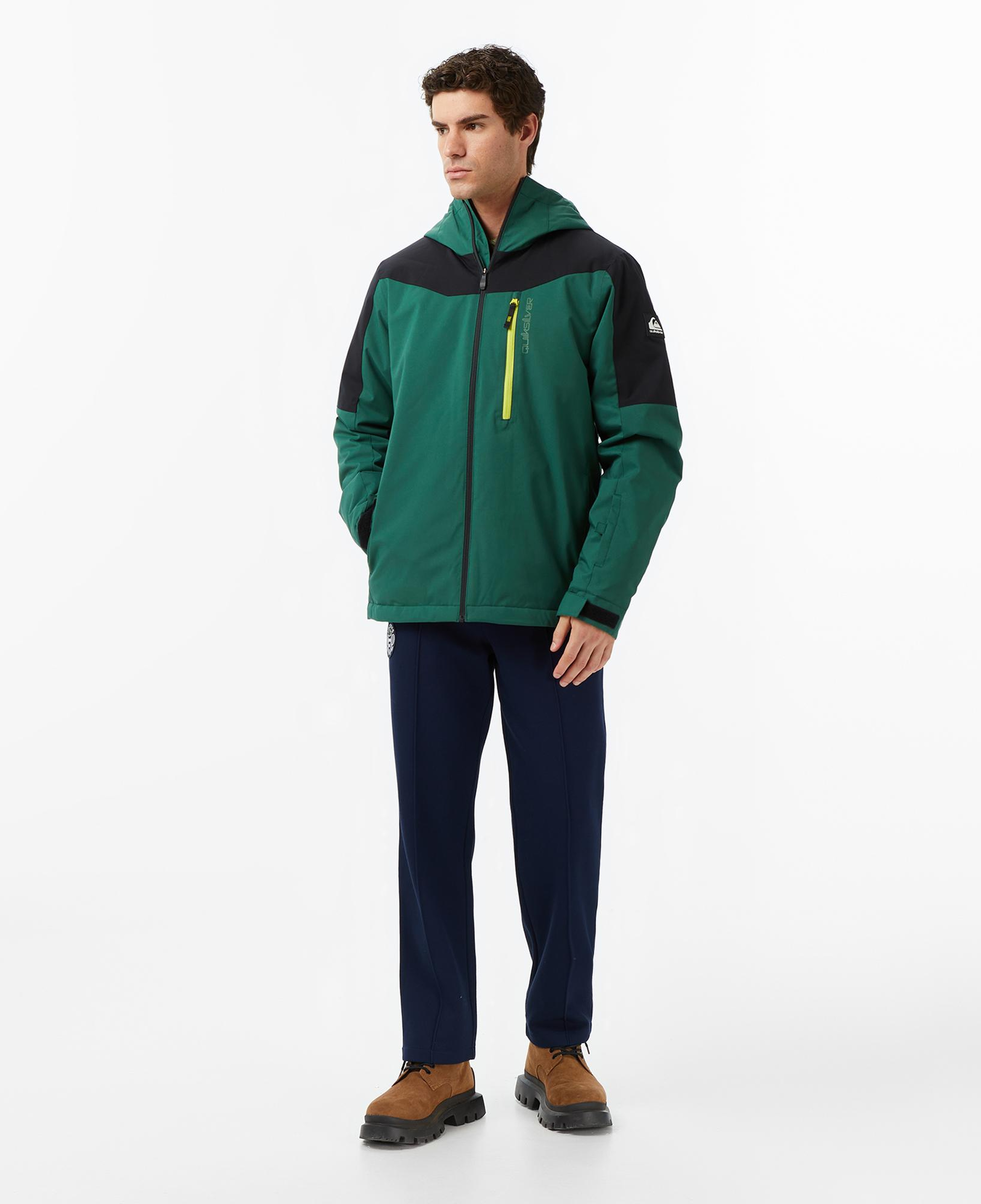 Quiksilver Titano Erkek Yeşil Kayak Montu