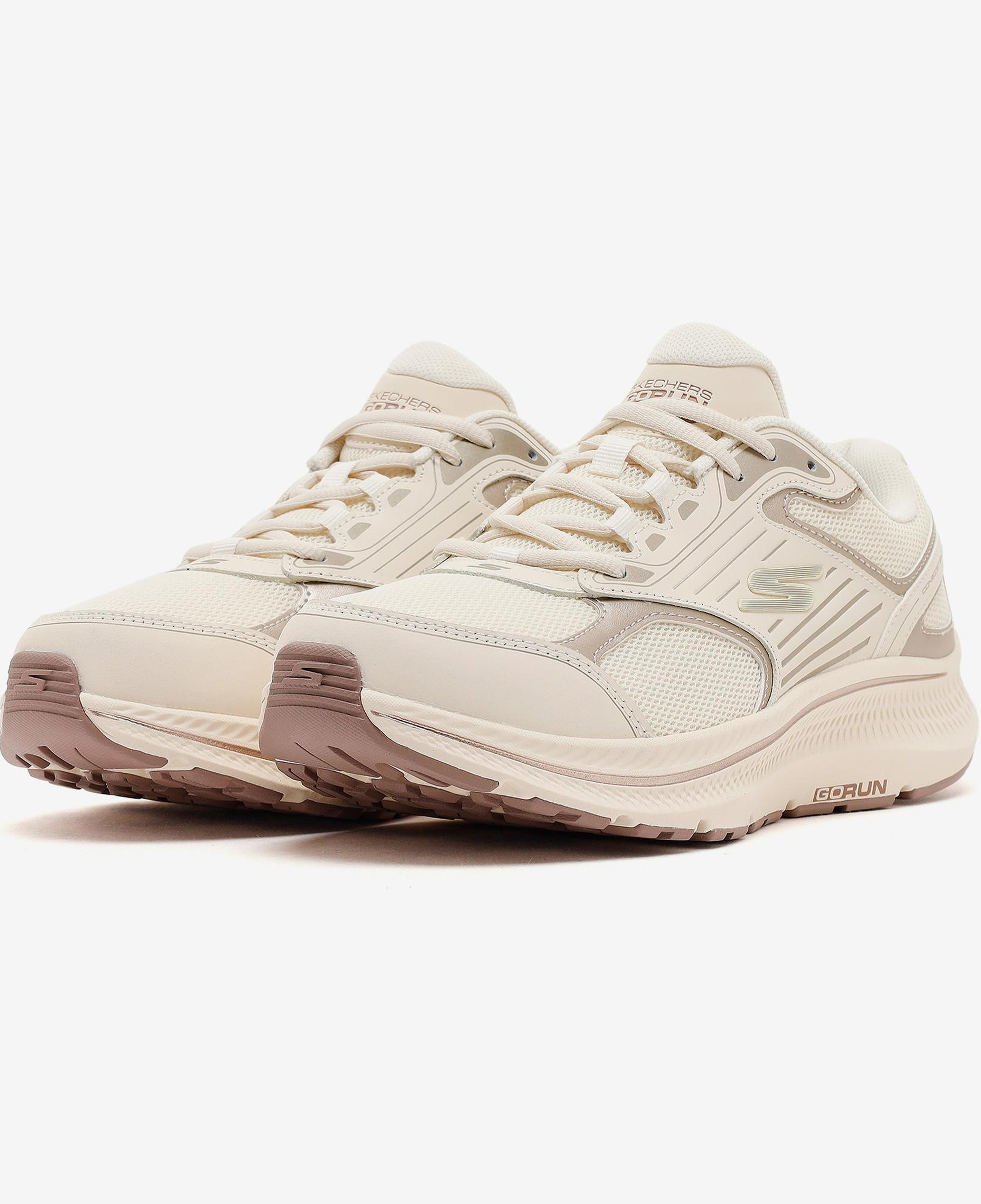 Skechers Go Run Consistent 2.0 Kadın Bej Koşu Ayakkabısı