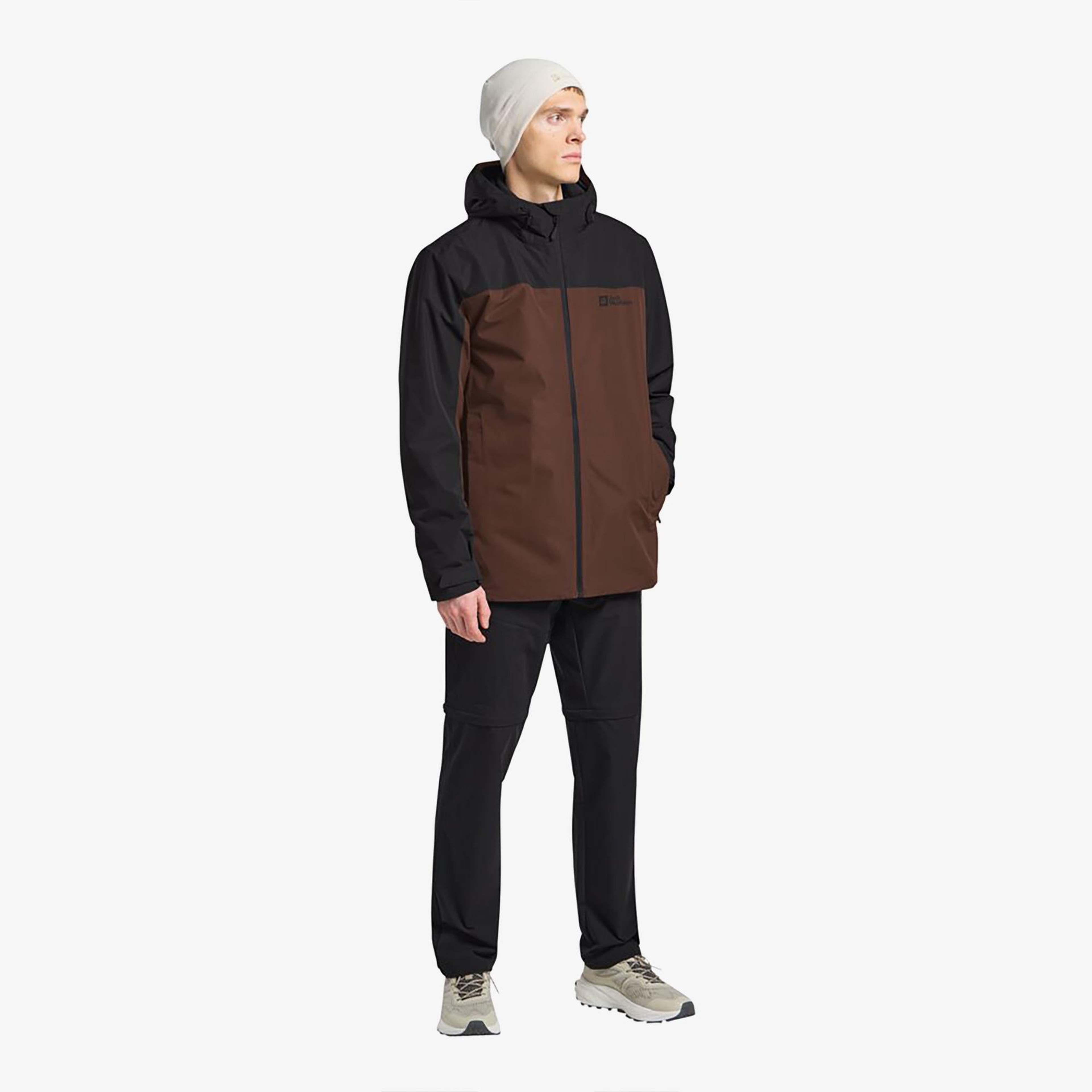 Jack Wolfskin Taubenberg 3in2 Erkek Kahverengi Ceket
