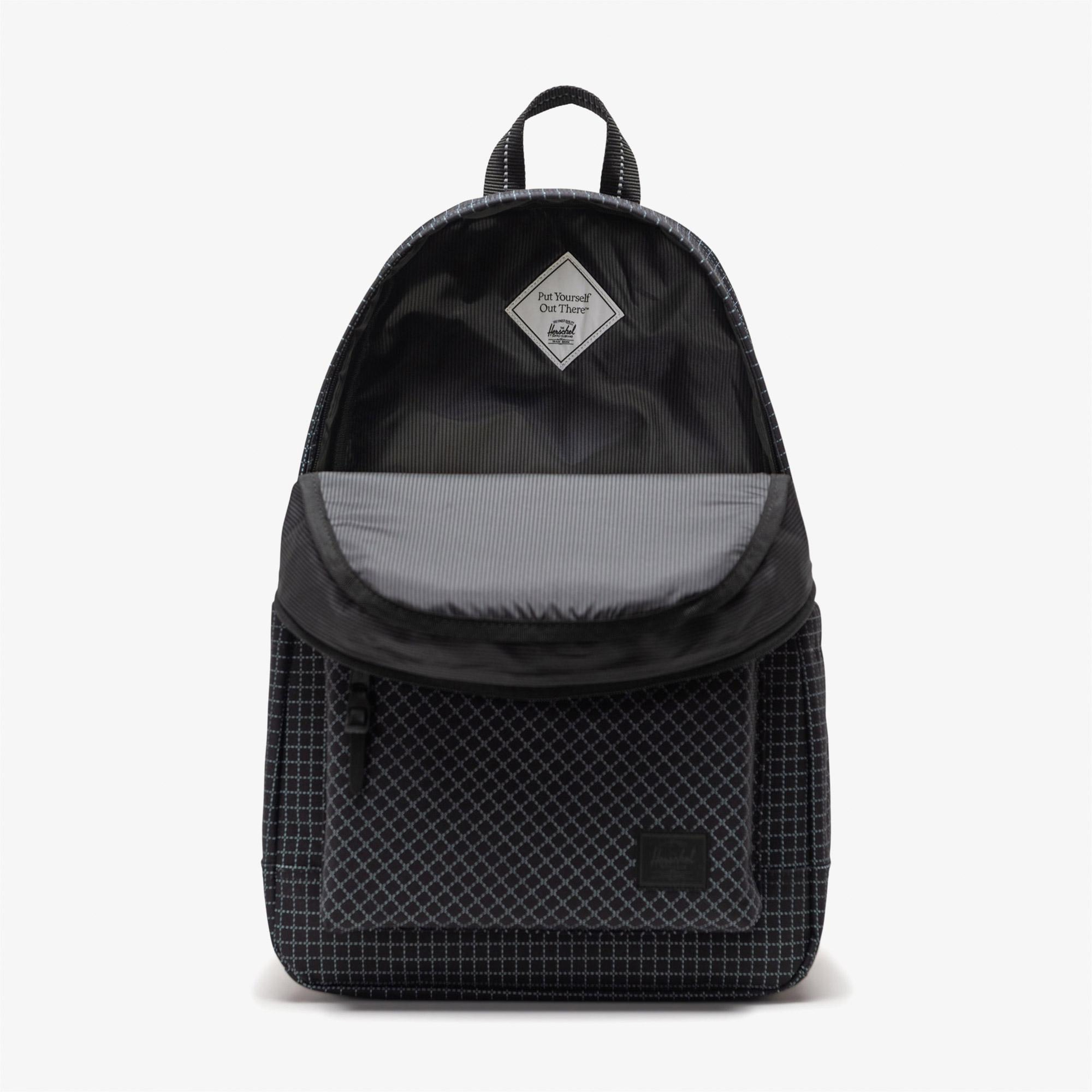 Herschel Heritage Checkered Unisex Siyah Sırt Çantası