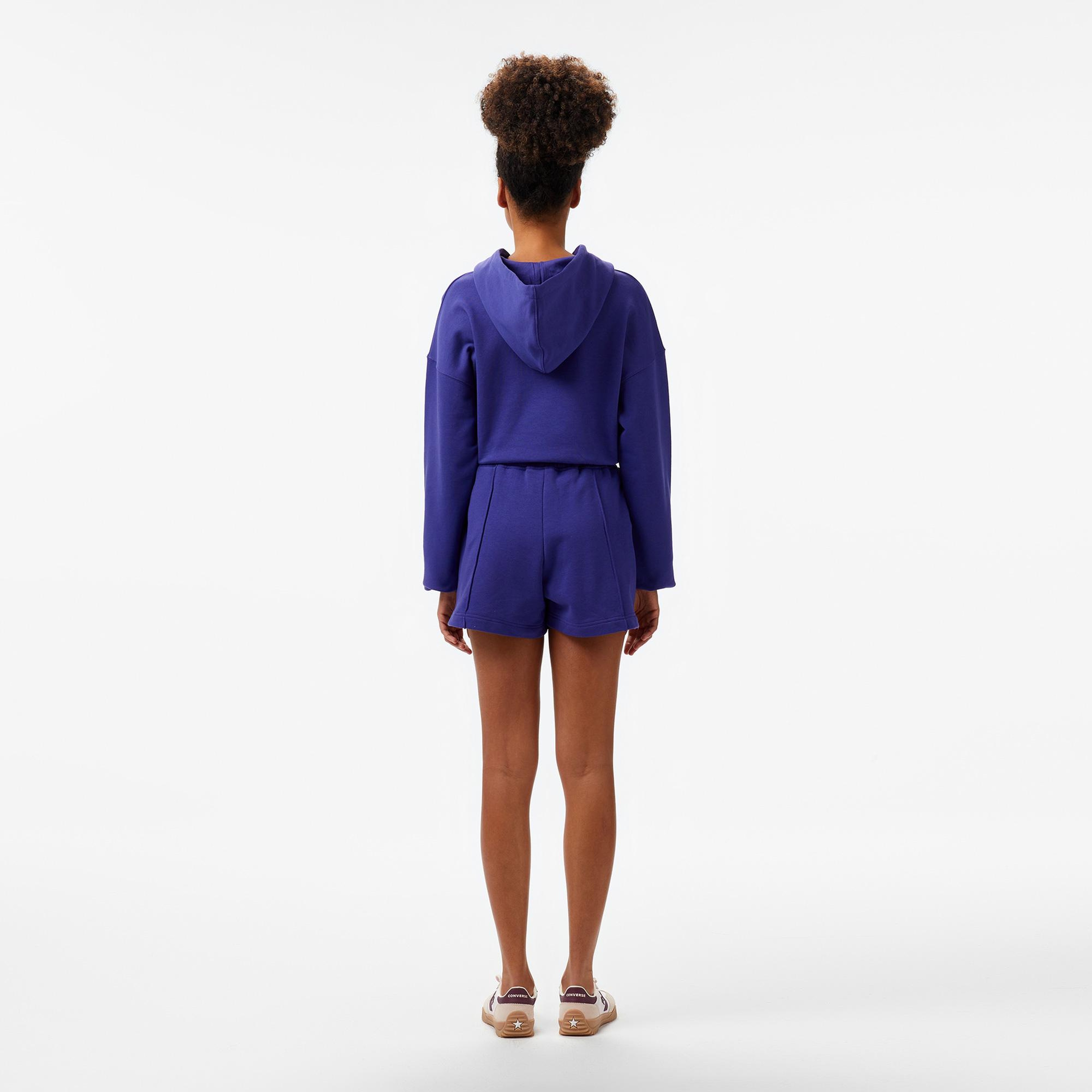 Les Benjamins Kadın Mor Şort