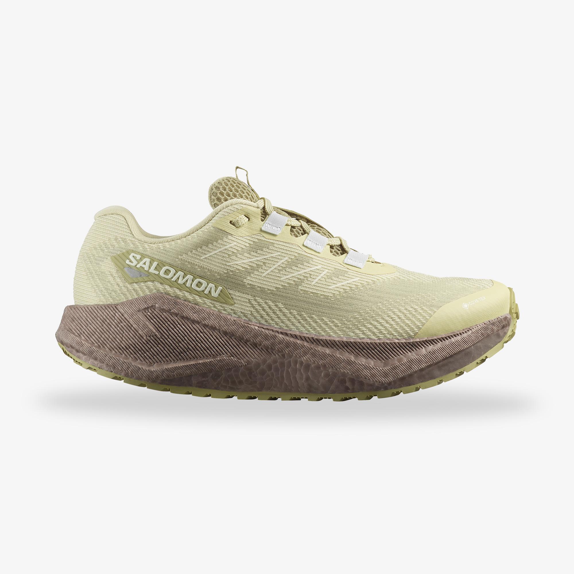 Salomon Aero Blaze 3 Gravel Gore Tex Kadın Yeşil Koşu Ayakkabısı