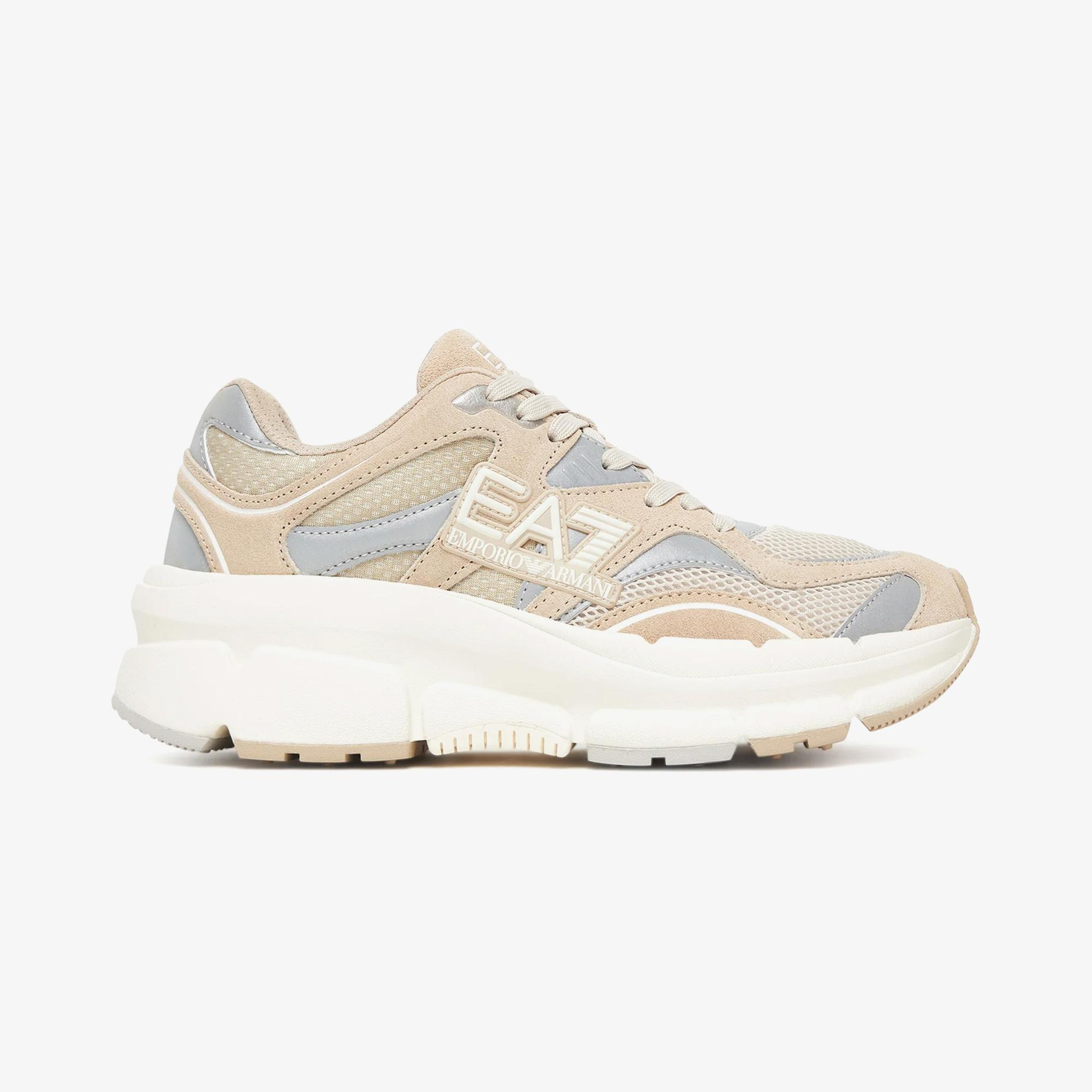 Emporio Armani Crave Kadın Krem Spor Ayakkabı