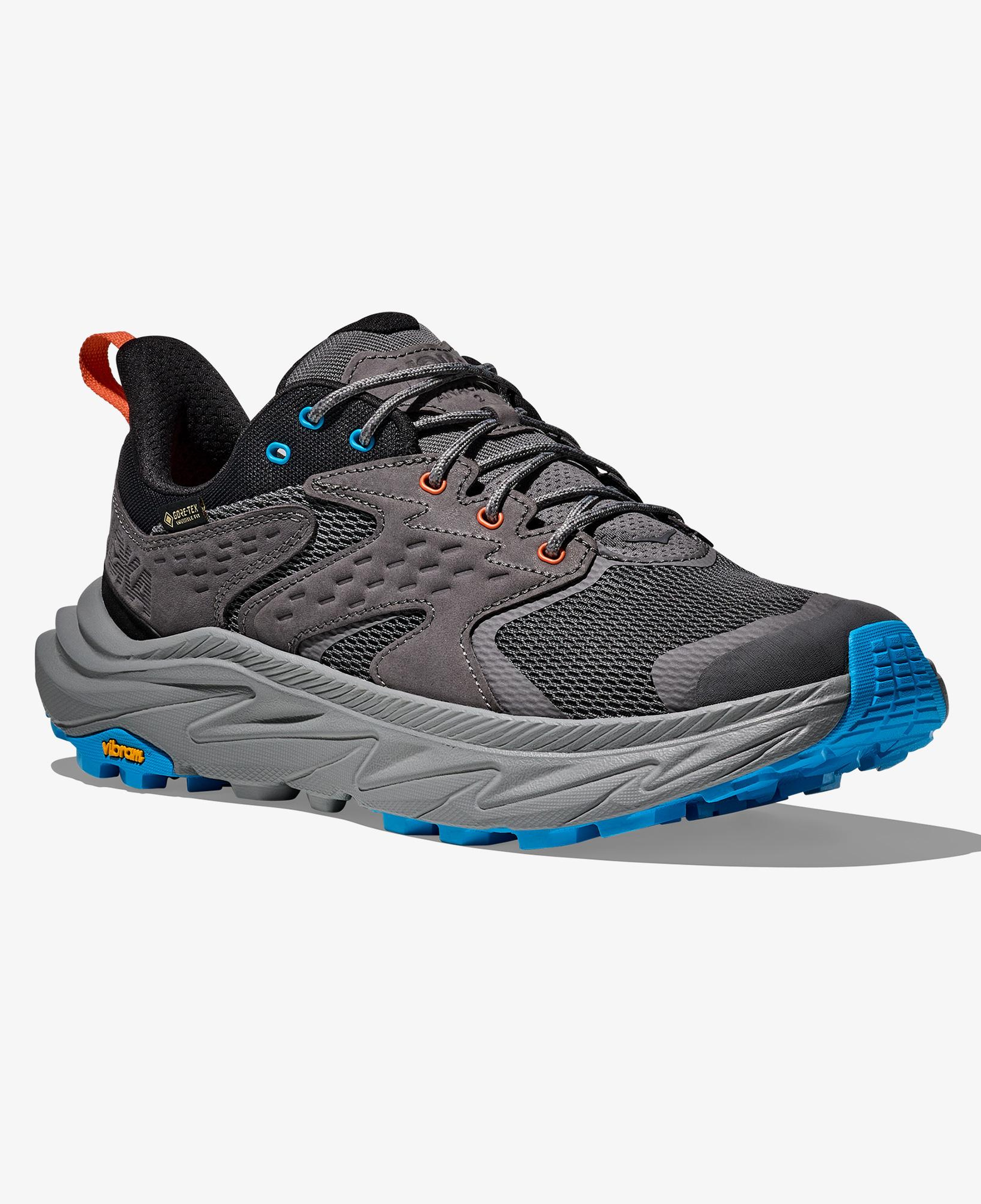 Hoka Anacapa 2 Low Gore-Tex Erkek Gri Koşu Ayakkabısı