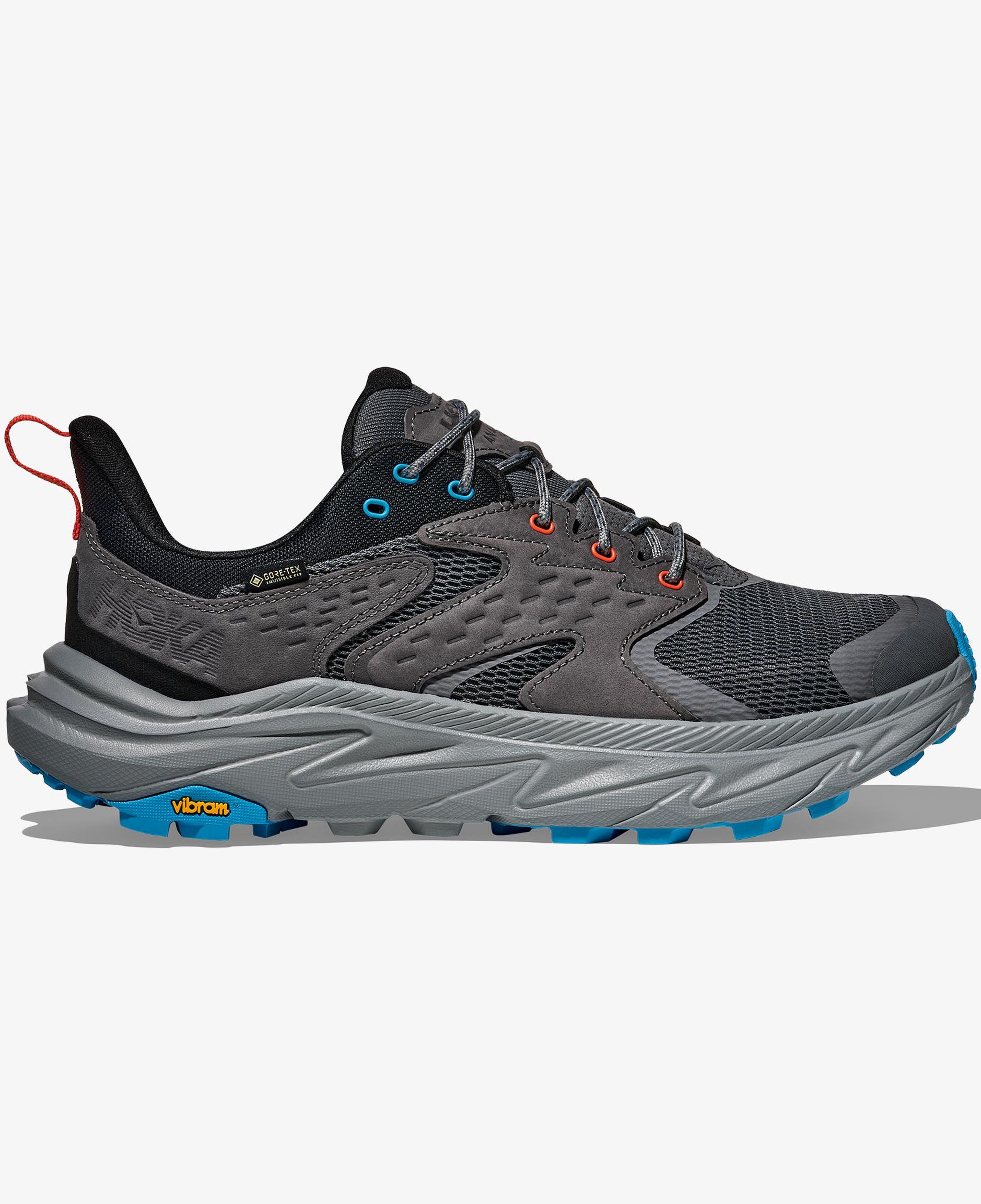 Hoka Anacapa 2 Low Gore-Tex Erkek Gri Koşu Ayakkabısı