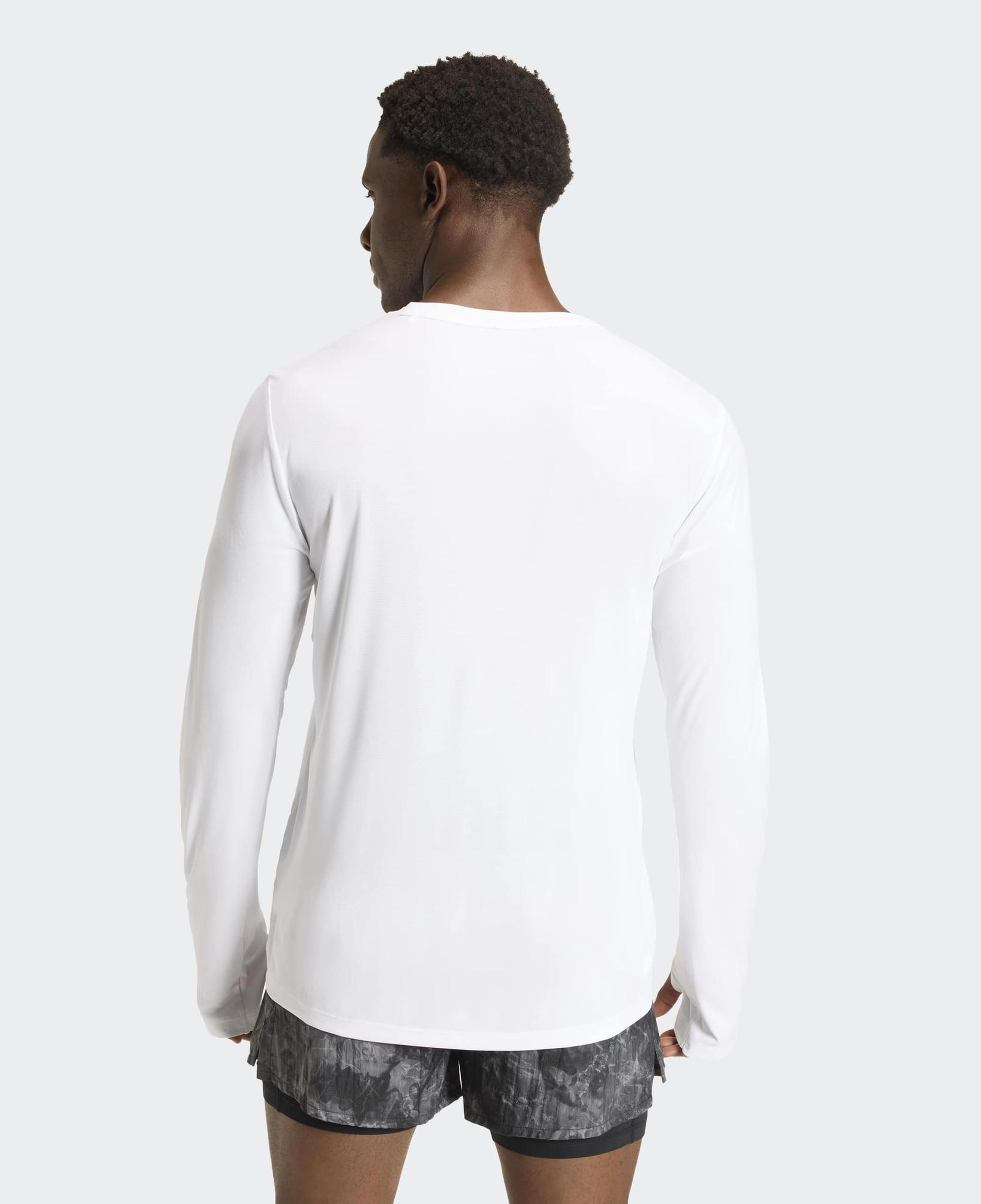 adidas Adi365 Running Essentials Erkek Beyaz Koşu Sweatshirt